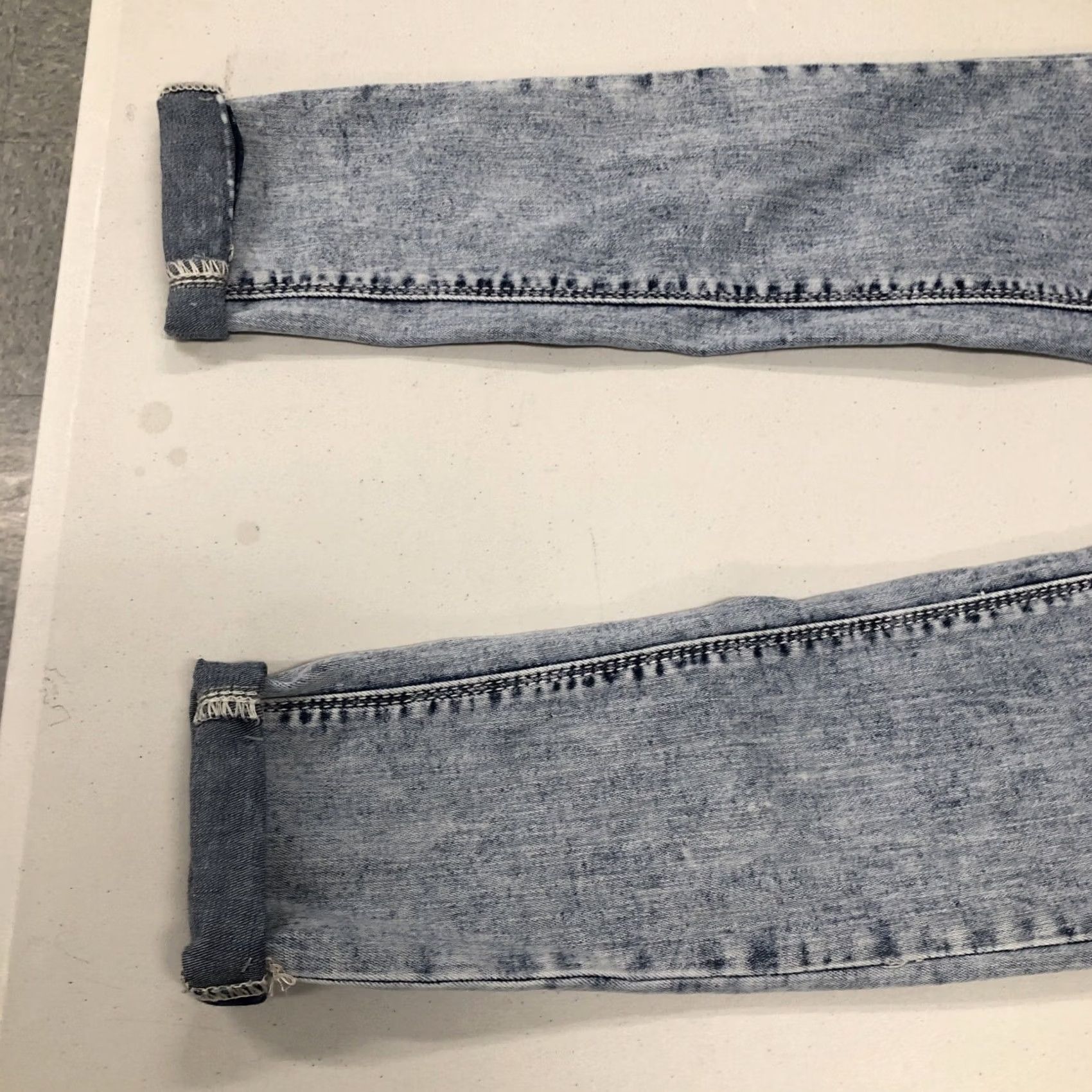 Vintage Indigo Rein Jeans Slim Ankle 26x26 NWT Blue Denim Stretch 5/26 High Rise Narrow Leg 5-Pocket Style Women Mens Size 27" / US 4 / IT 40 - 3 Thumbnail