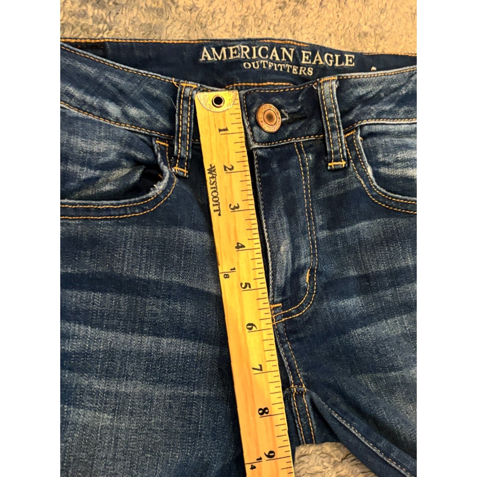 American Eagle Outfitters VINTAGE? No. Size 26" / US 2 / IT 38 - 6 Thumbnail