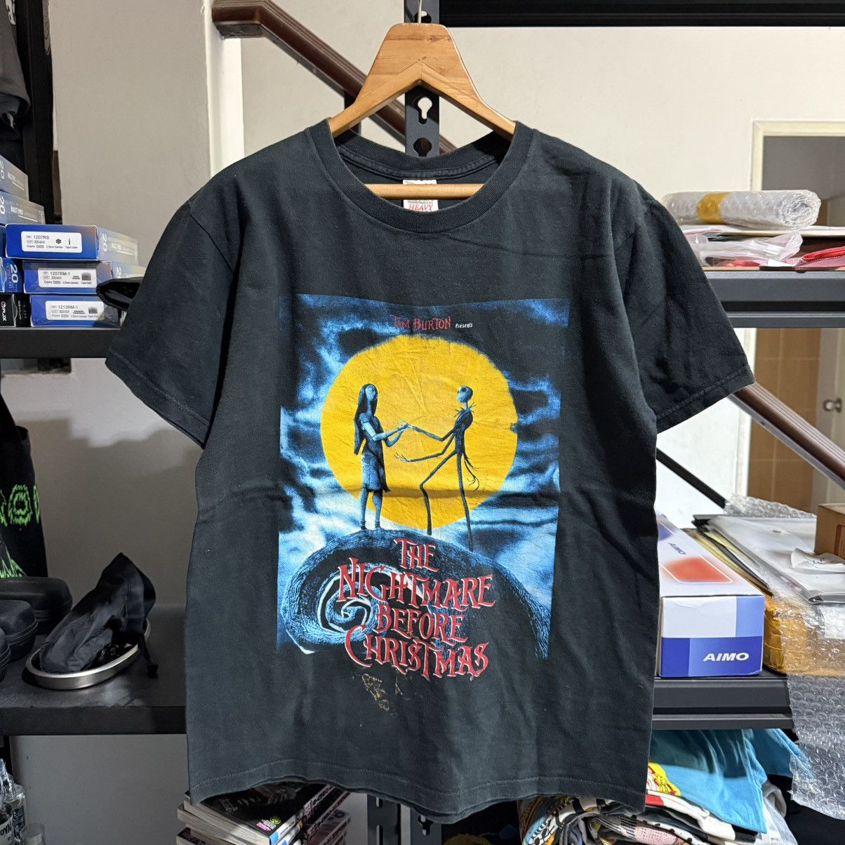 Disney VTG 90S NIGHTMARE BEFORE CHRISTMAS DISNEY TEE Size US M / EU 48-50 / 2 - 1 Thumbnail