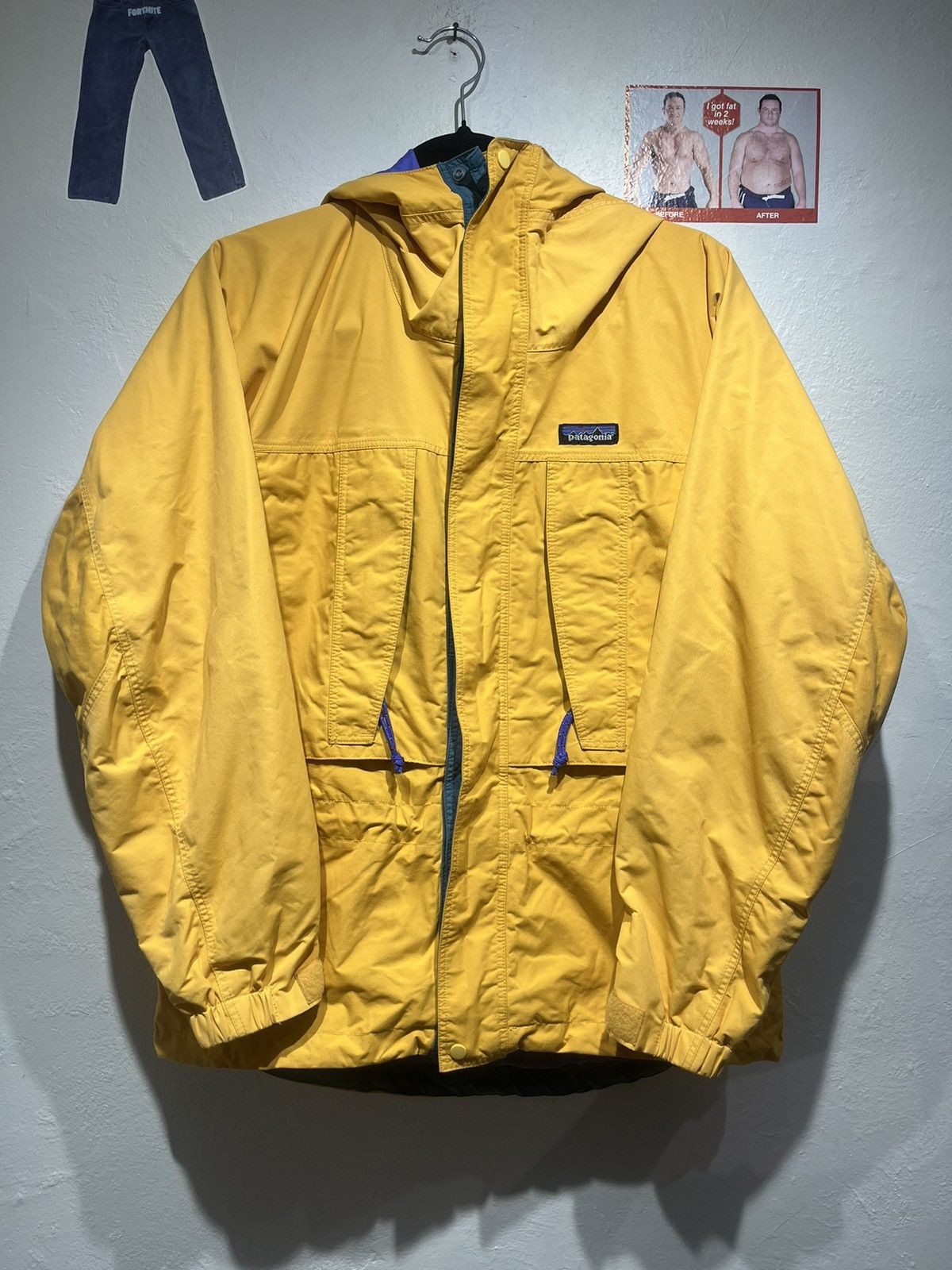 Patagonia × Vintage Vintage Patagonia windbreaker jackets Size US S / EU 44-46 / 1 - 1 Thumbnail