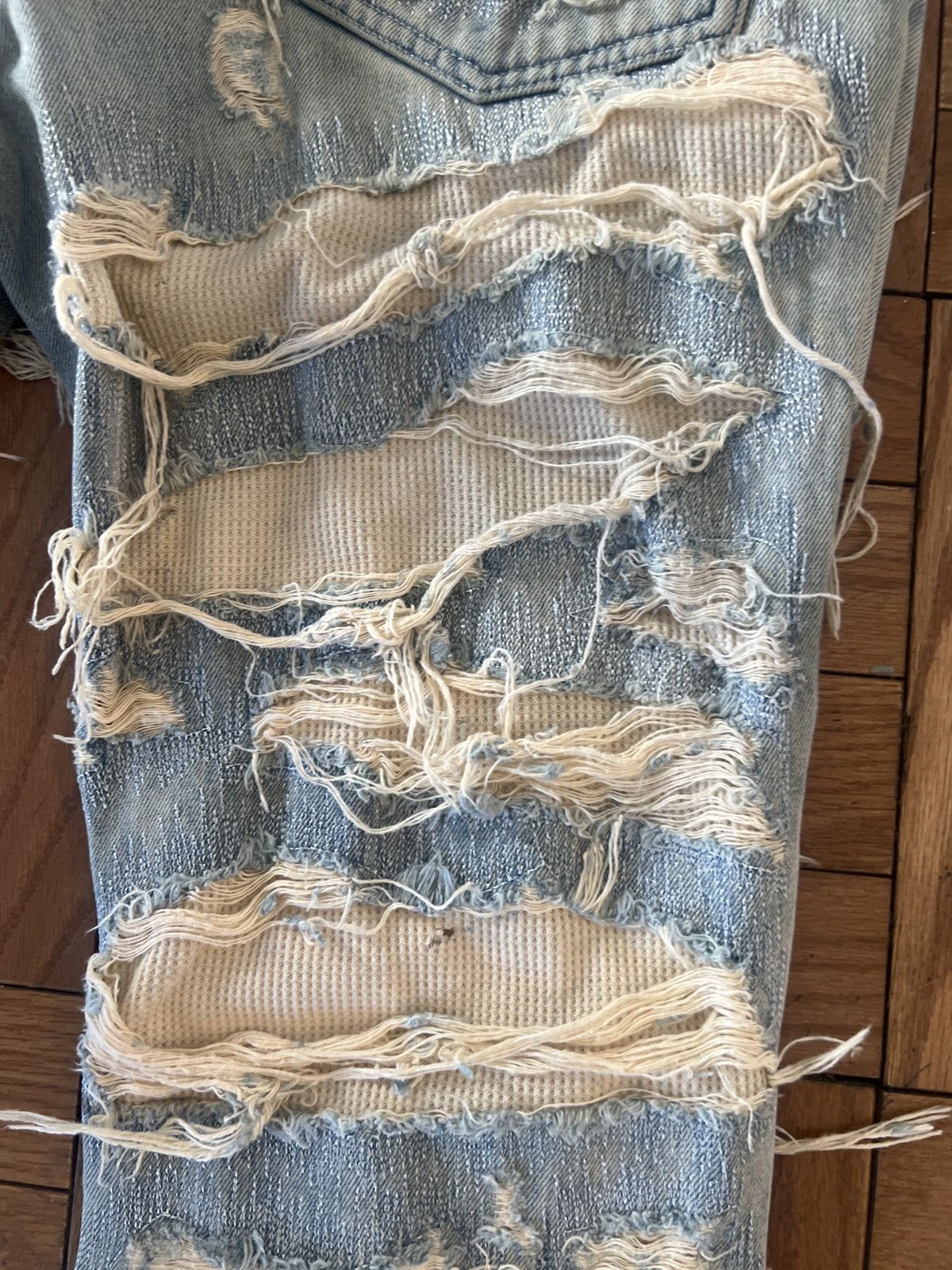 Vintage Undercover Style Distressed Jeans Size US 30 / EU 46 - 4 Thumbnail