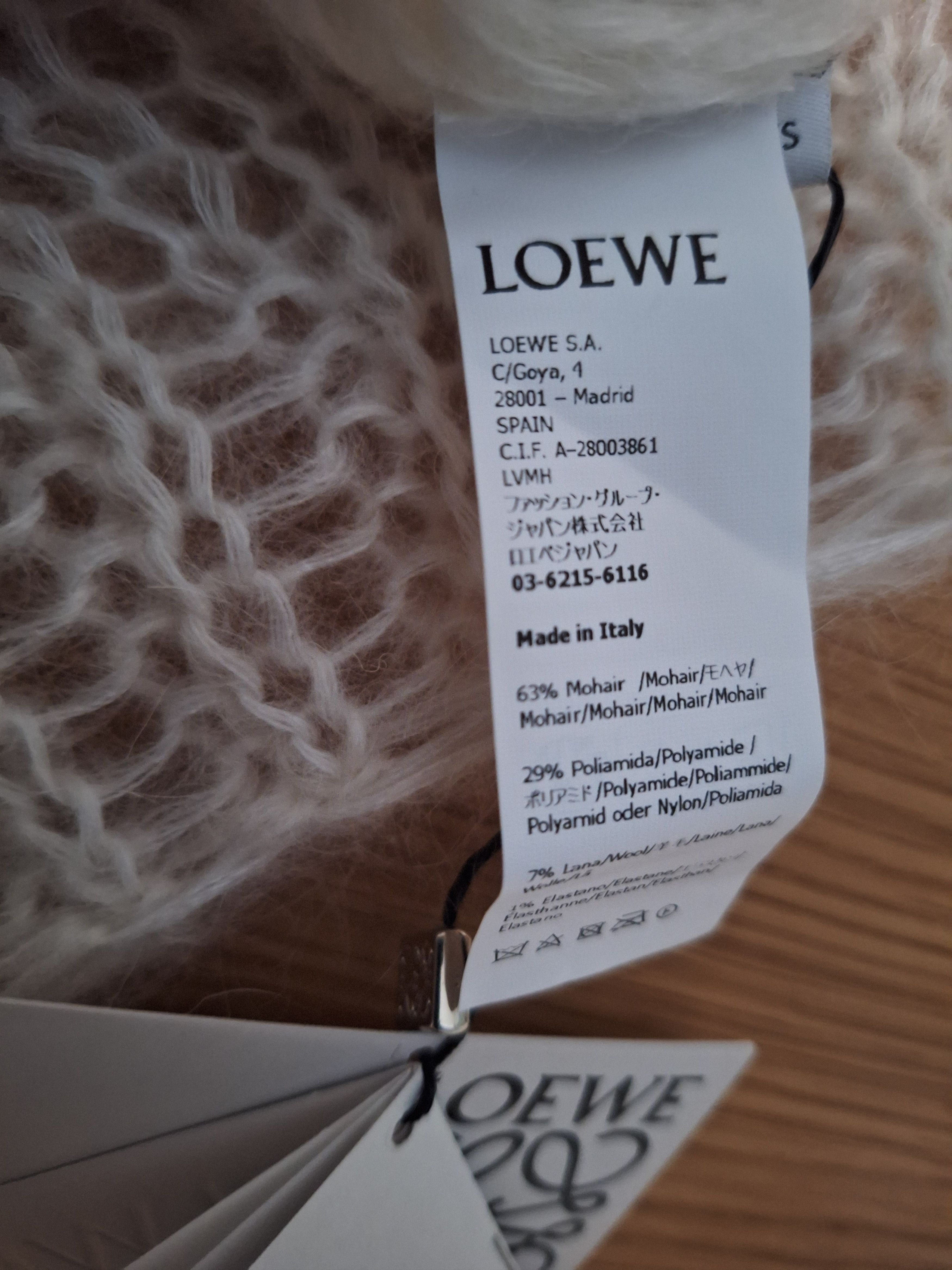 Loewe Anagram En Mohair Size S / US 4 / IT 40 - 4 Thumbnail