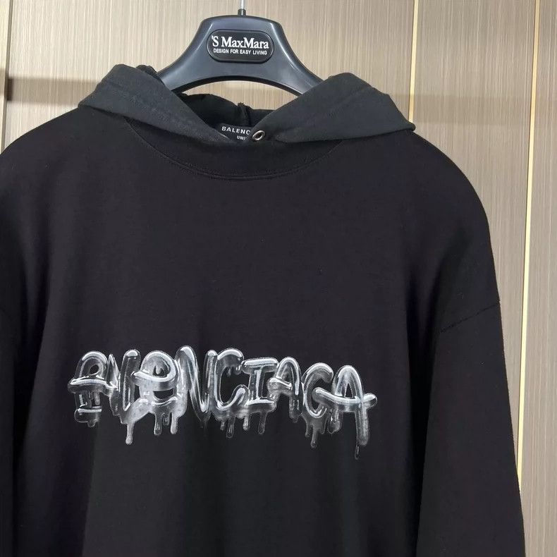 Balenciaga Balenciaga Jelly Alphabet Fake Two Hoodies Size US XS / EU 42 / 0 - 3 Thumbnail