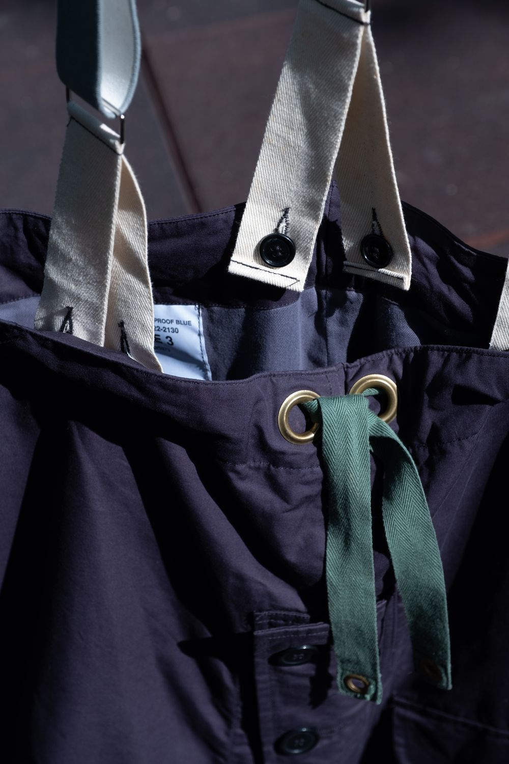 Vintage 1970s–80s British Royal Navy Ventile Windproof Trousers Size US 40 / EU 56 - 4 Thumbnail