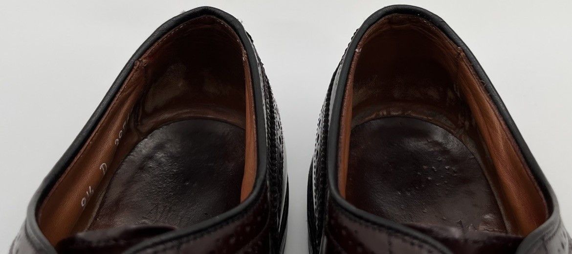 Allen Edmonds Allen Edmonds MCALLISTER Size 9.5 D Burgundy Leather Oxfords Size US 9.5 / EU 42-43 - 10 Thumbnail