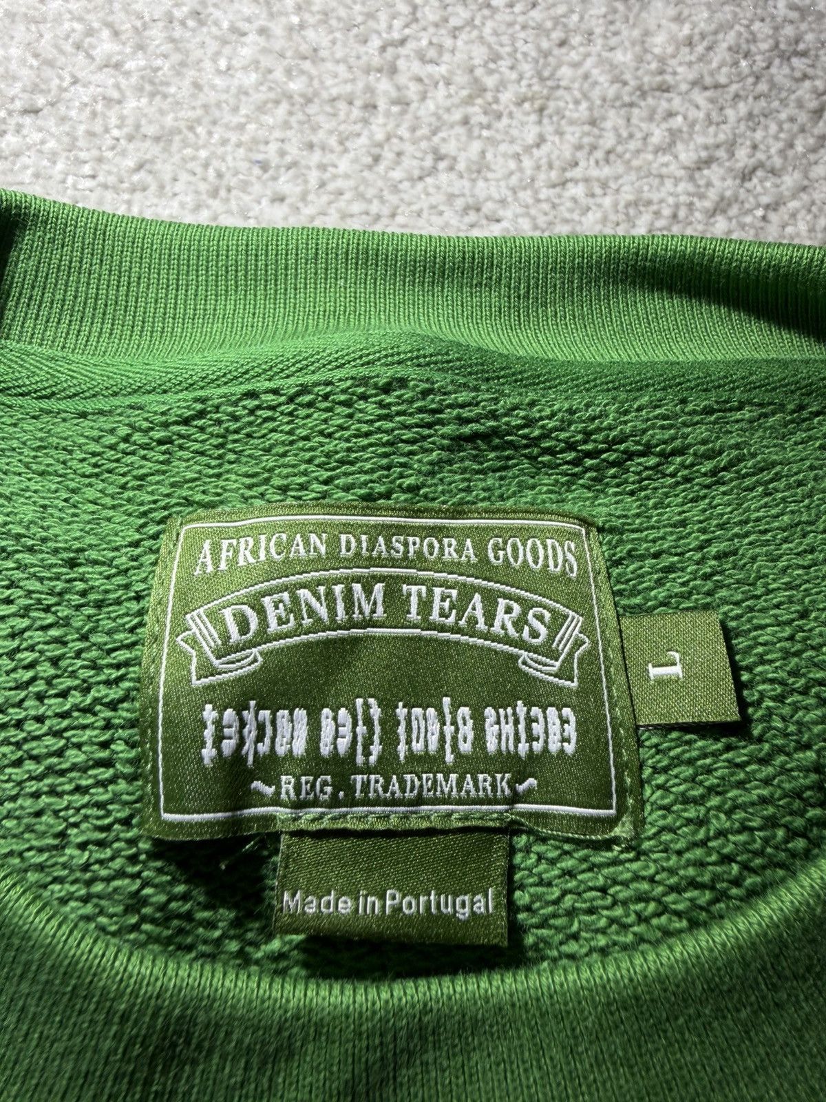 Cactus Plant Flea Market × DENIM TEARS Denim Tears x CPFM Cactus Tears Crewneck Size US L / EU 52-54 / 3 - 7 Thumbnail