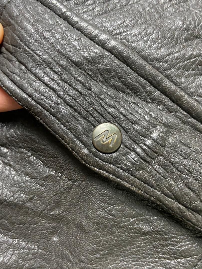Japanese Brand Street Life Brand Leather Jacket with Double Pocket (183) Size US L / EU 52-54 / 3 - 10 Thumbnail