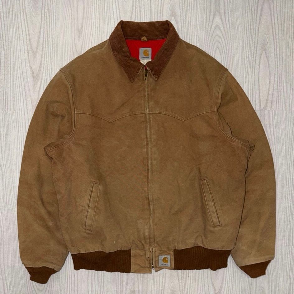 Carhartt × Vintage Vintage 90s JQ0507 Carhartt Cream Santa Fe