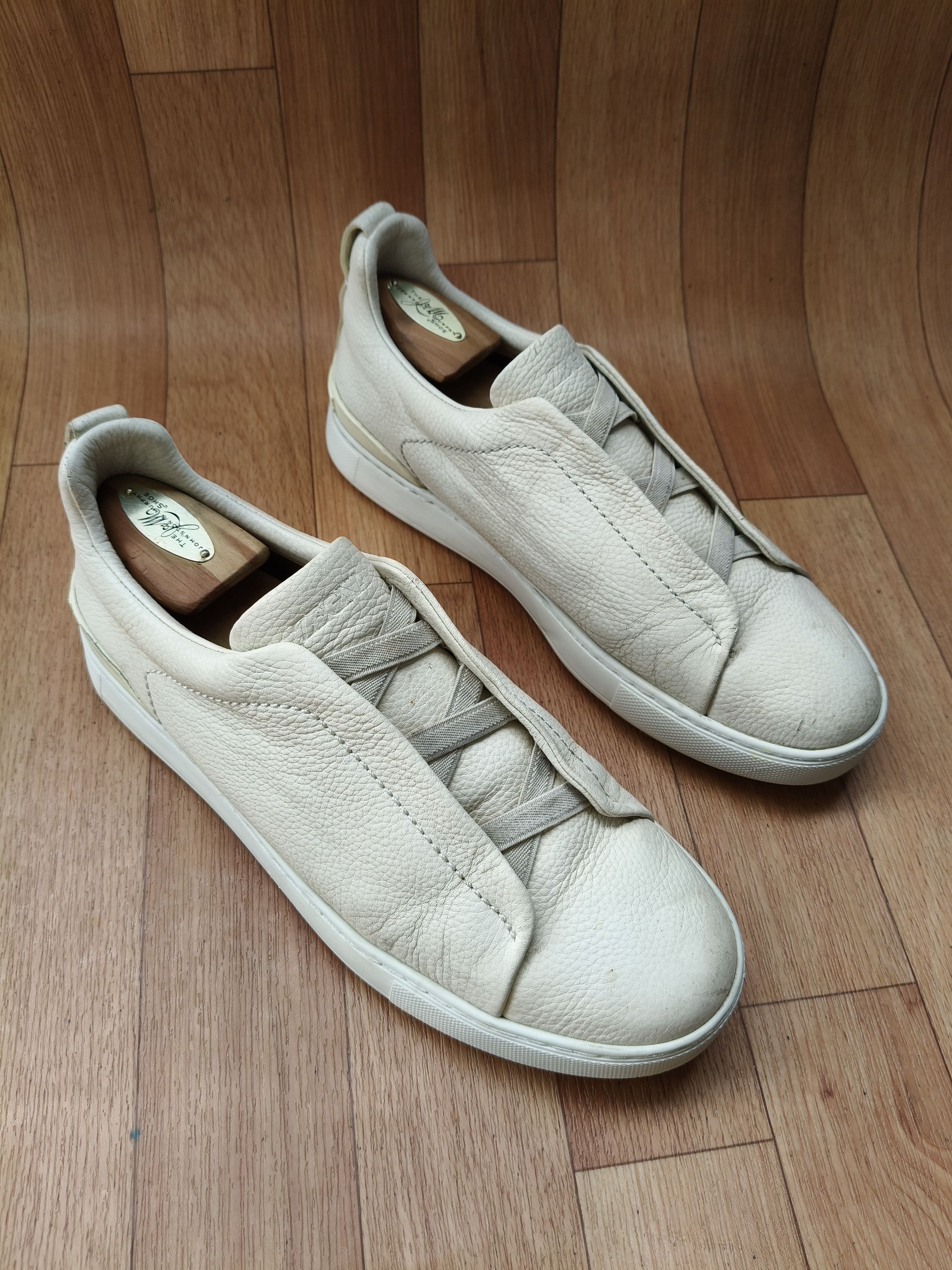 Ermenegildo Zegna Ermenegildo zegna low tops sneakers Size US 9 / EU 42 - 1 Thumbnail