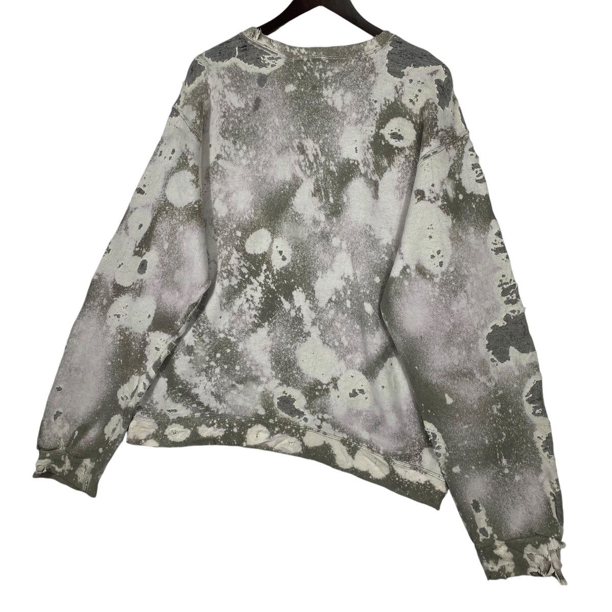 Nike × Vintage Vintage Distressed Acid Wash Nike 90s Sweatshirt Size US M / EU 48-50 / 2 - 11 Thumbnail