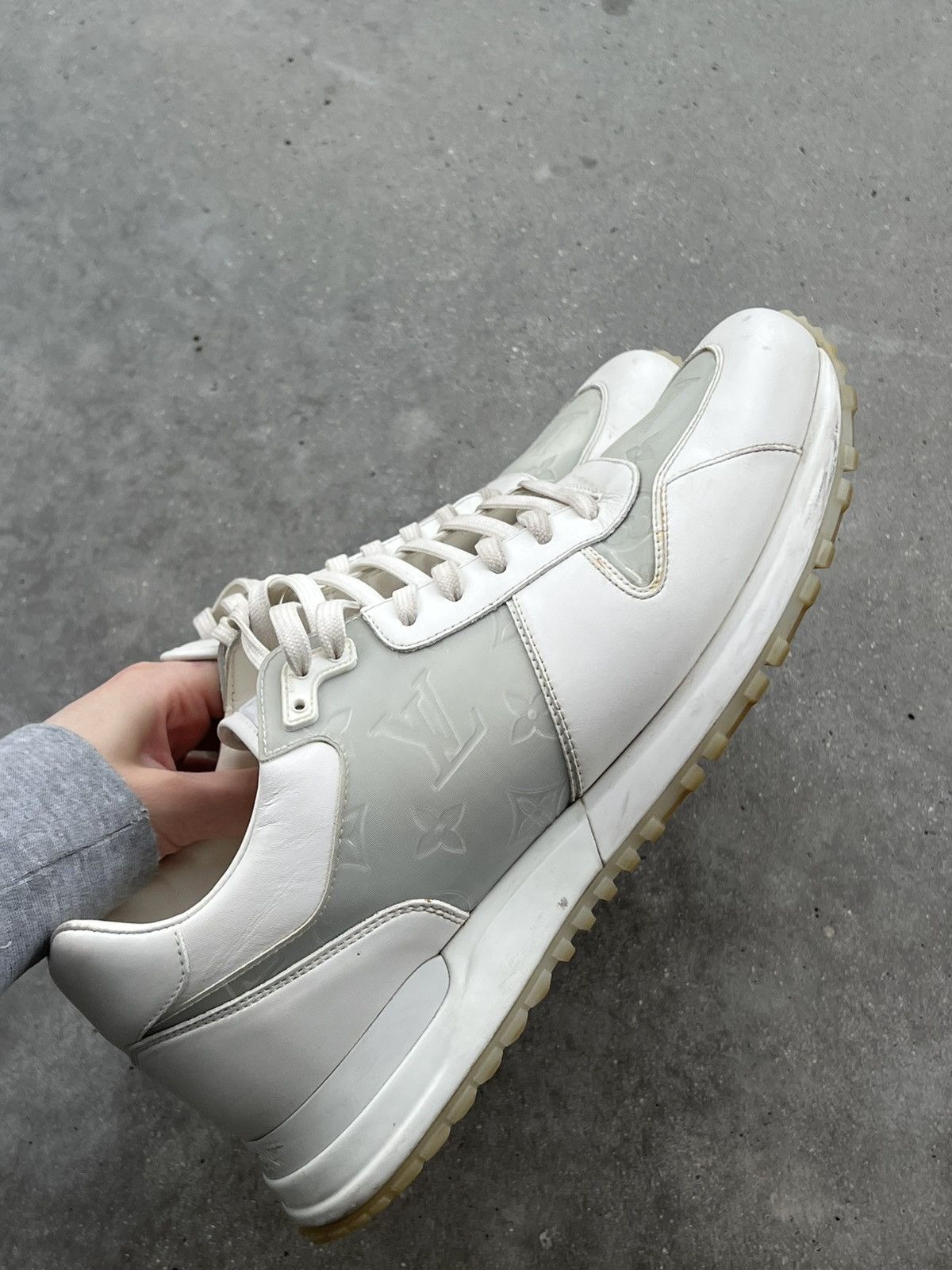 Designer × Louis Vuitton Louis Vuitton Run Away Sneaker Hype Designer rare 8LV Size US 9.5 / EU 42-43 - 6 Thumbnail
