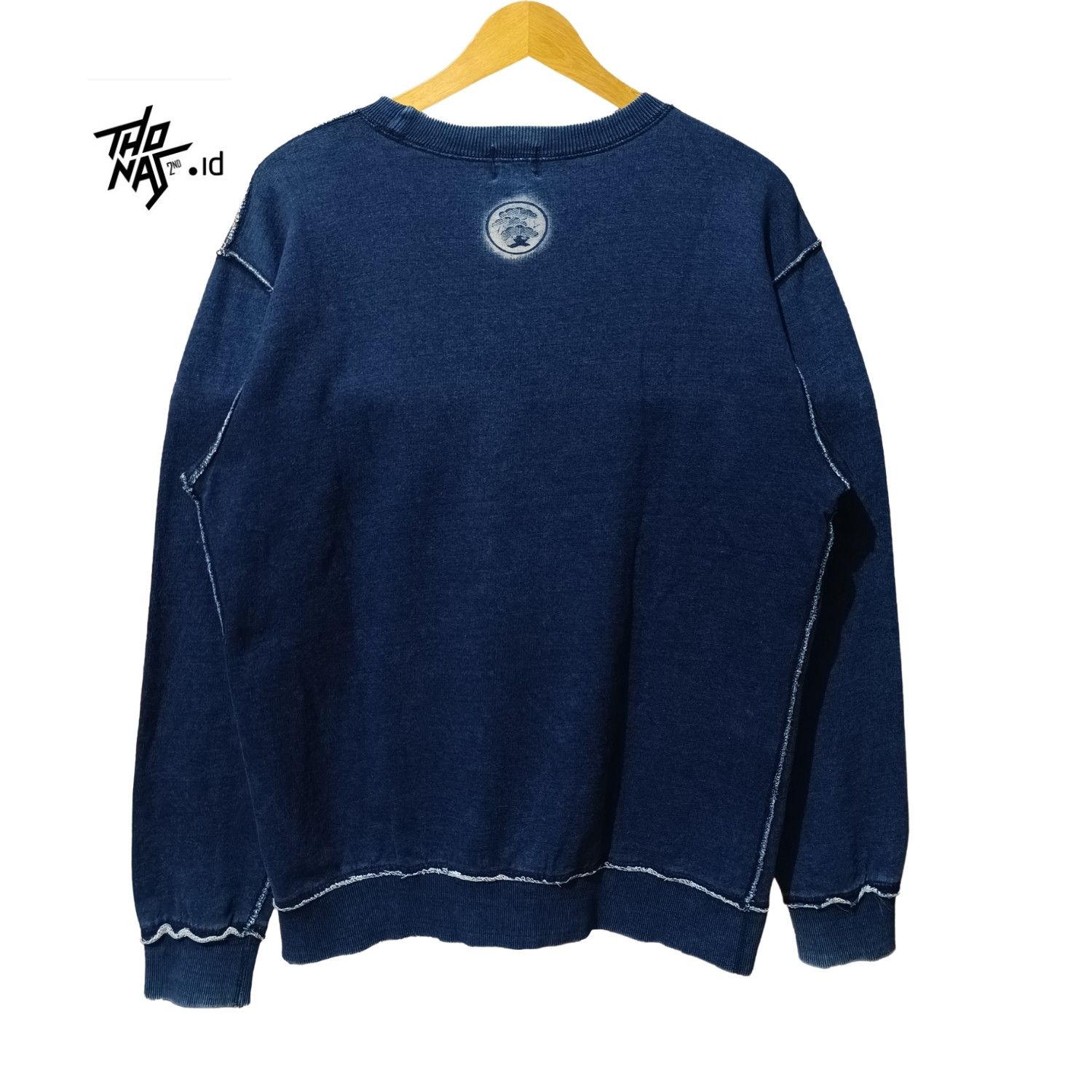 Eternal Eternal Japan Tiger Indigo Denim Sweatshirt Size US M / EU 48-50 / 2 - 11 Thumbnail