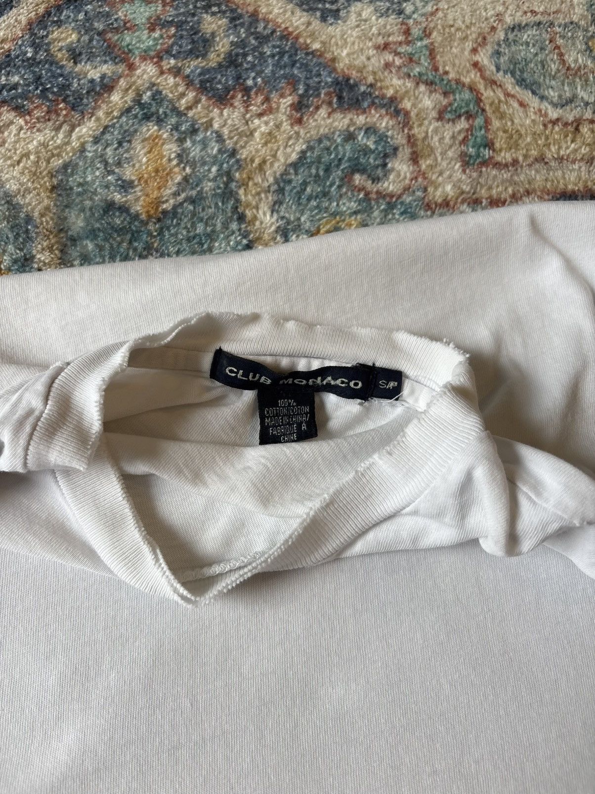 Club Monaco Vintage Club Monaco Logo T-shirt Small Size US S / EU 44-46 / 1 - 6 Thumbnail