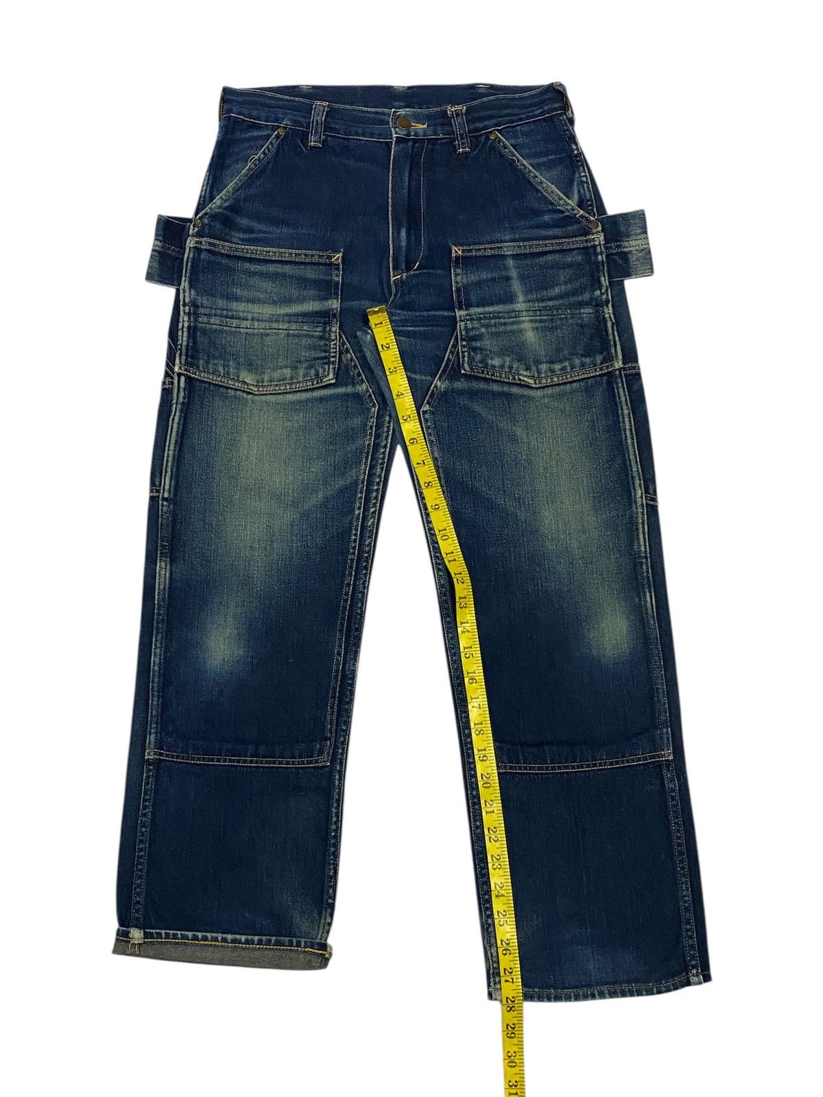 Bape Vintage A Bathing Ape Busyworks Double Knee Denim Size US 28 / EU 44 - 20 Thumbnail