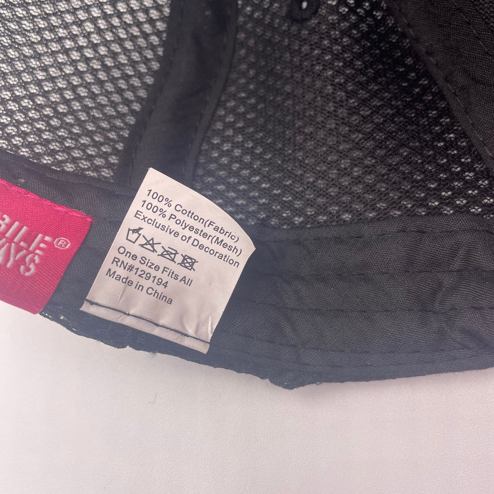 Other T-Mobile Tuesdays Hat Cap Black Pink Mesh Lightweight Unisex Size ONE SIZE - 6 Thumbnail