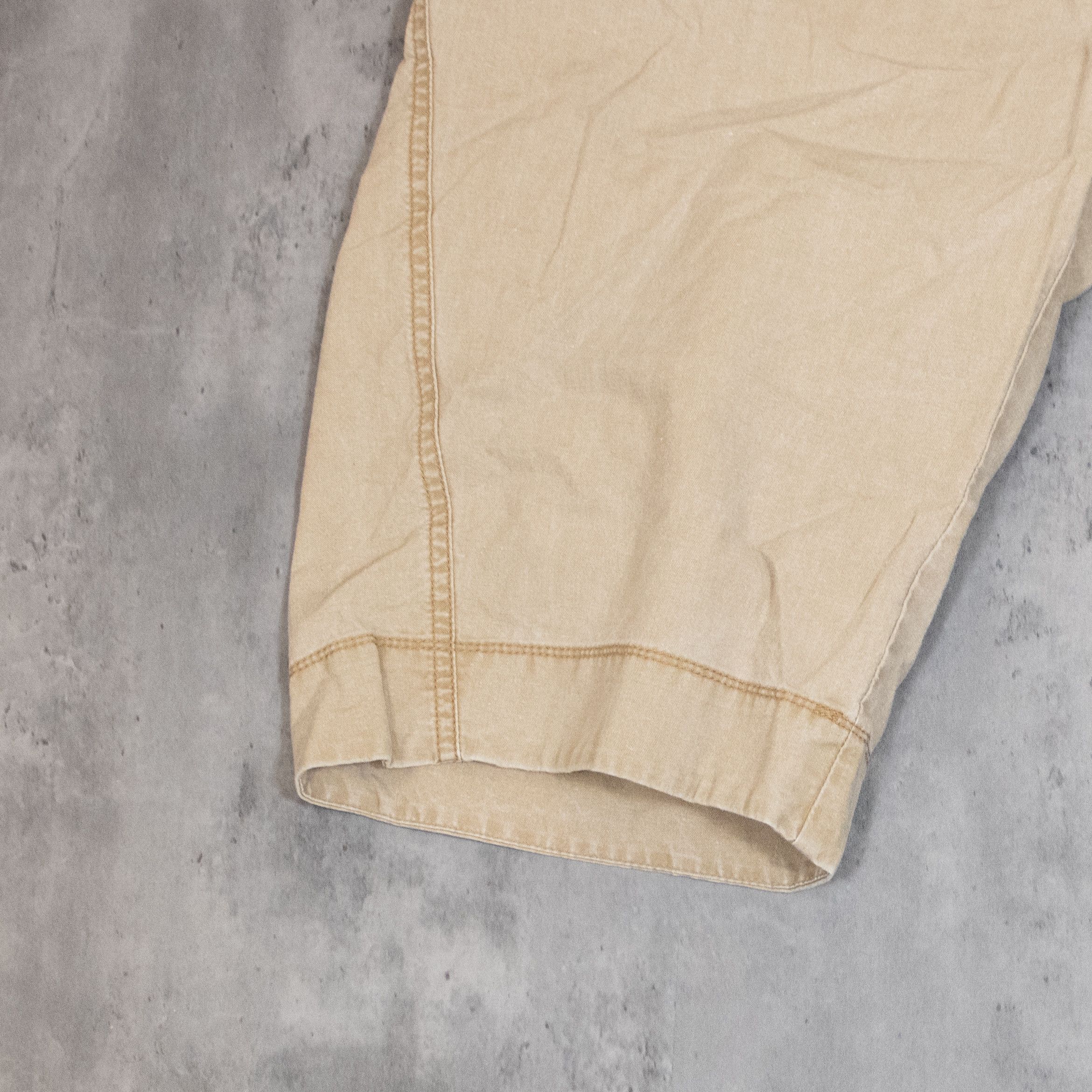 Royal Robbins Y2K 2000s Royal Robbins Front Pocket Baggy Tan Shorts Size US 35 - 10 Thumbnail