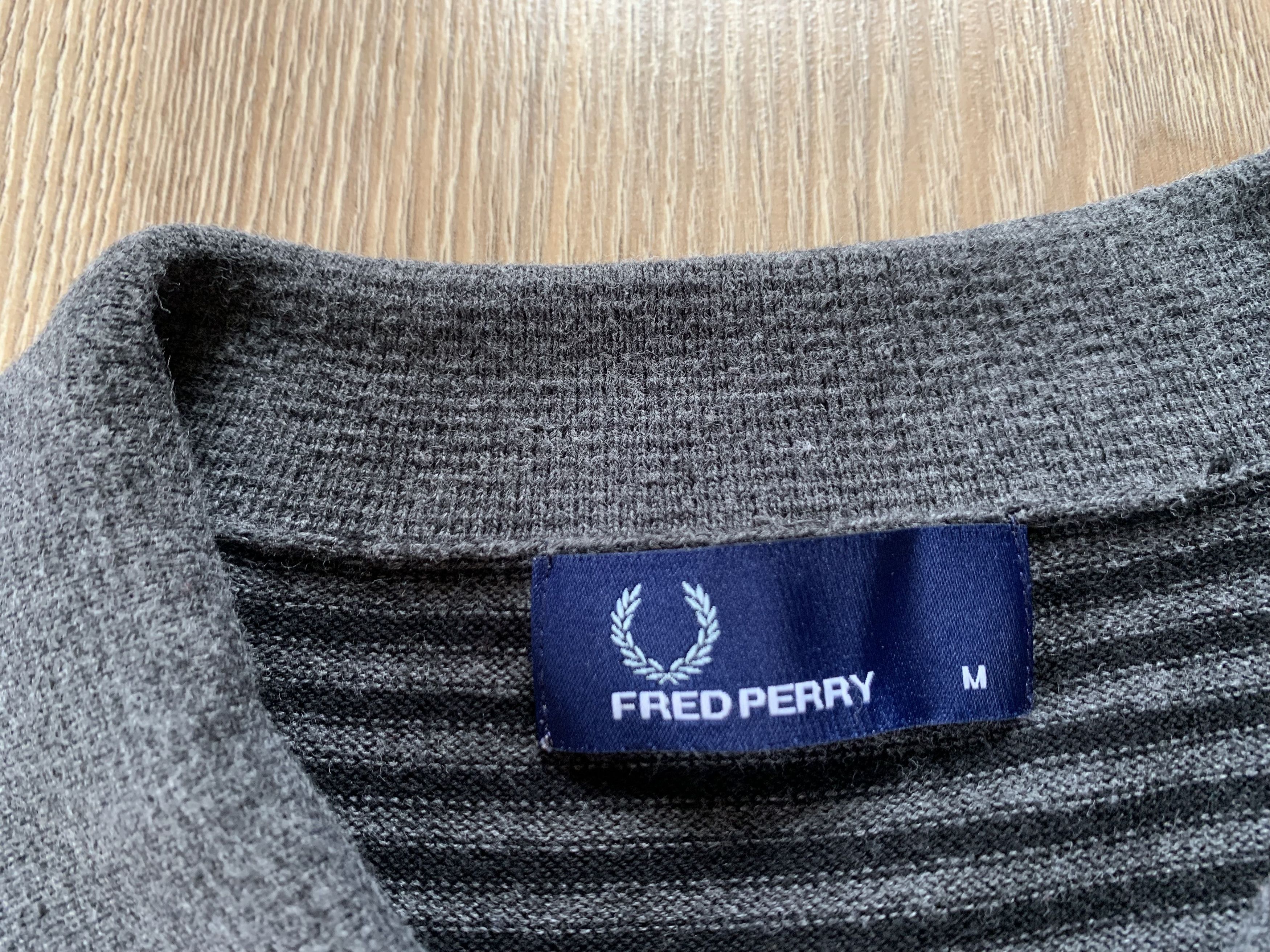 Fred Perry × Vintage Fred Perry Cotton Vintage Stripe Polo Size US M / EU 48-50 / 2 - 6 Thumbnail