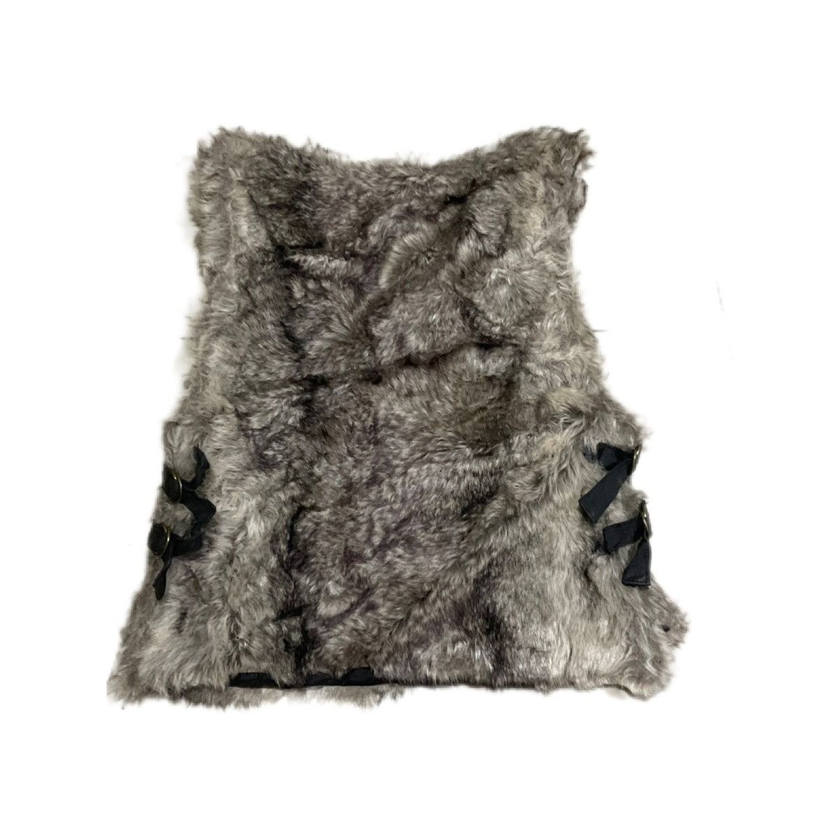 14th Addiction × If Six Was Nine × Tornado Mart 🔥Rare Y2K Archived Tornado Mart Faux Fur Vest Size US M / EU 48-50 / 2 - 4 Thumbnail