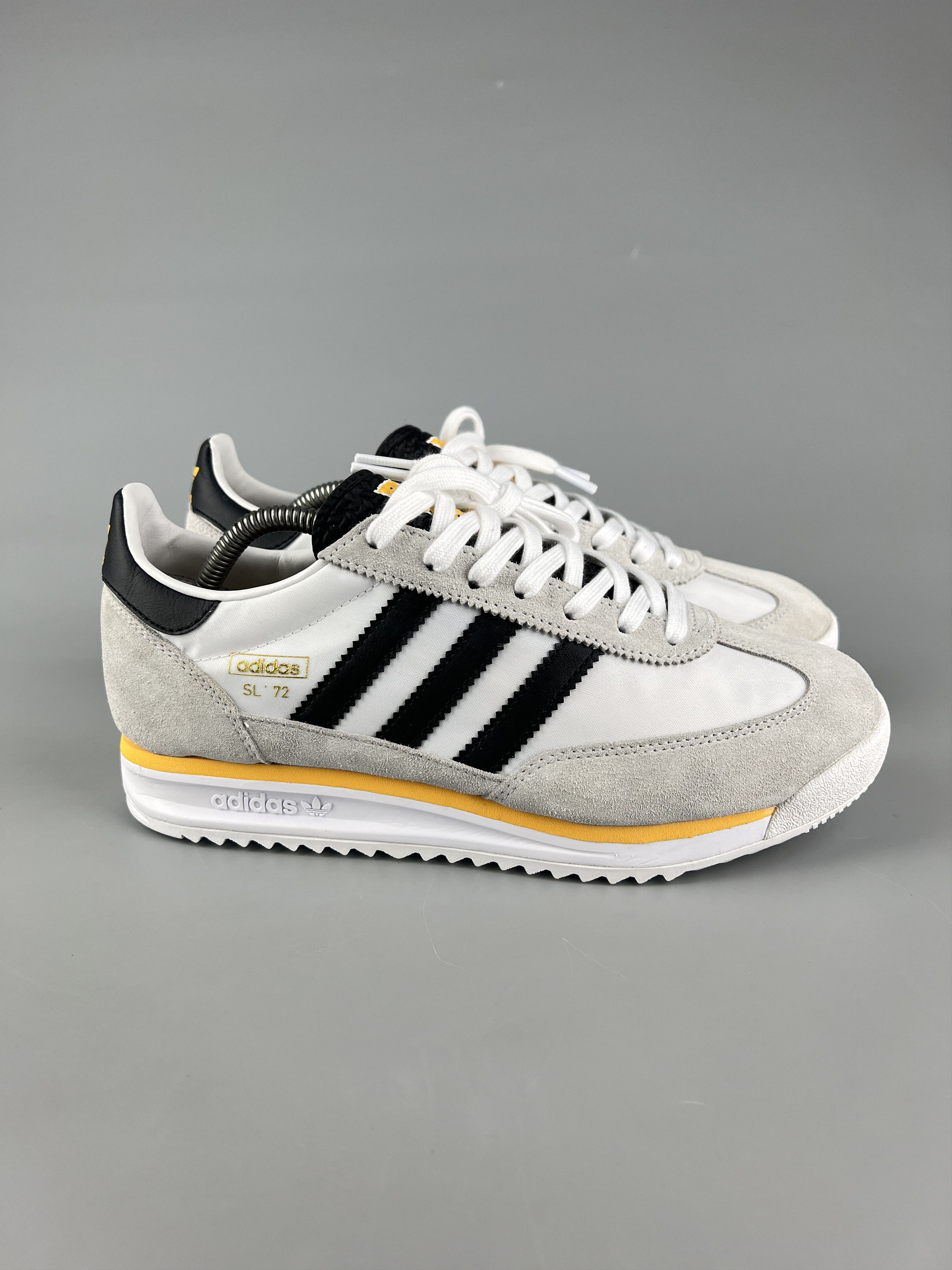 Adidas Adidas SL72 RS Gray White Black Casual Sneakers Size US 8 / EU 41 - 1 Thumbnail