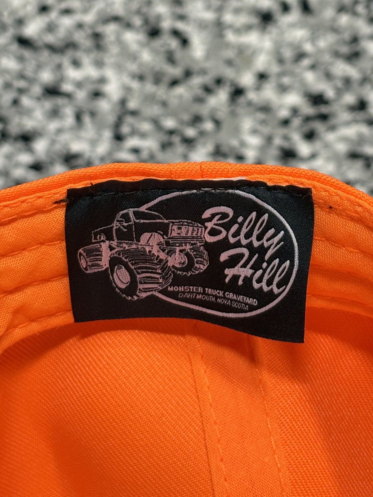 Billy Hill 2021 Billy Hill Neon Orange “Parts, S&S” Truckers Hat OSFM Size ONE SIZE - 7 Thumbnail