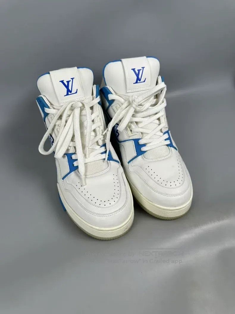 Louis Vuitton Louis Vuitton Blue Sky and White Cloud Casual Shoes Size US 7 / EU 40 - 2 Thumbnail