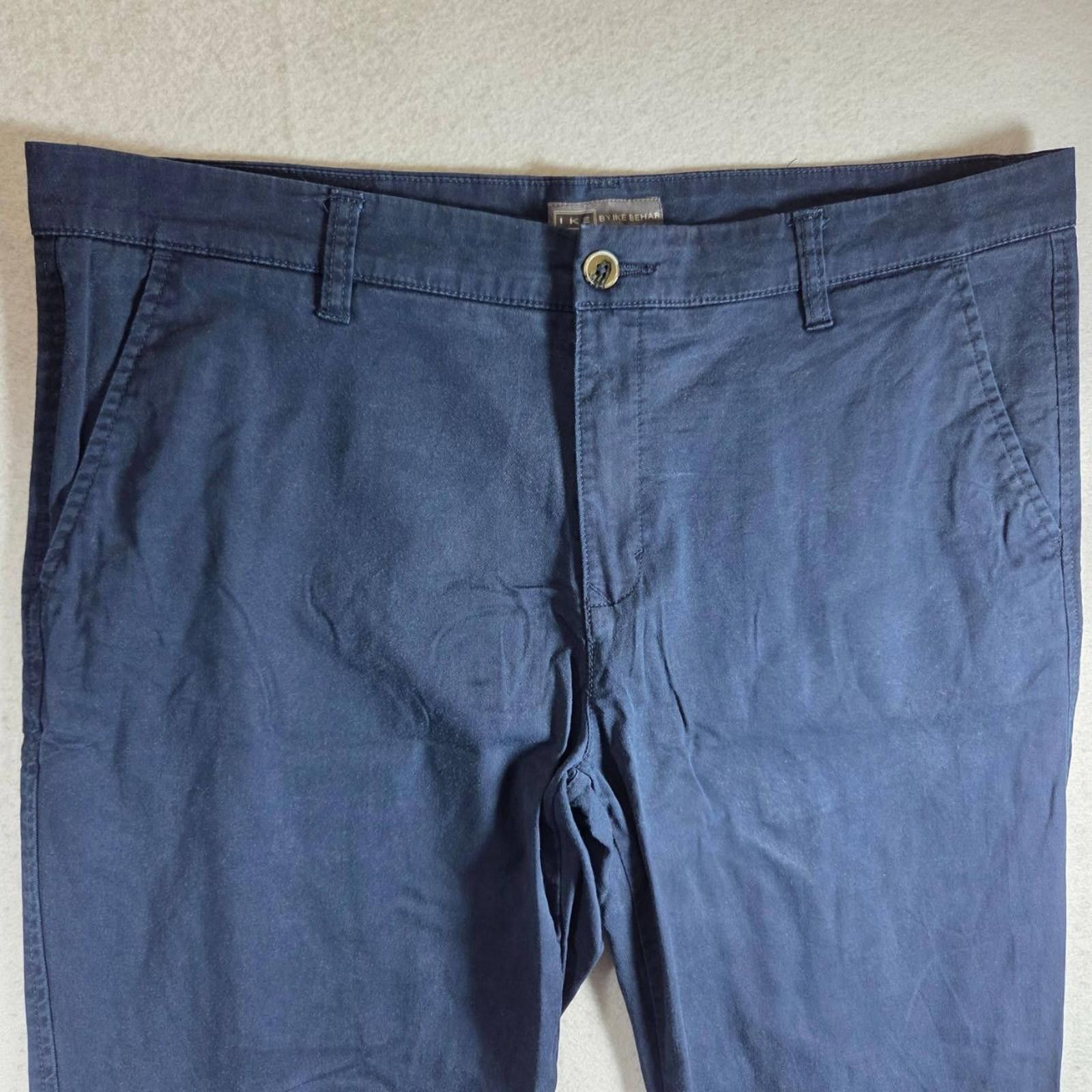 Other IKE By Ike Behar Mens Chino Pants Size 36x32 Dark Blue Size US 36 / EU 52 - 9 Thumbnail
