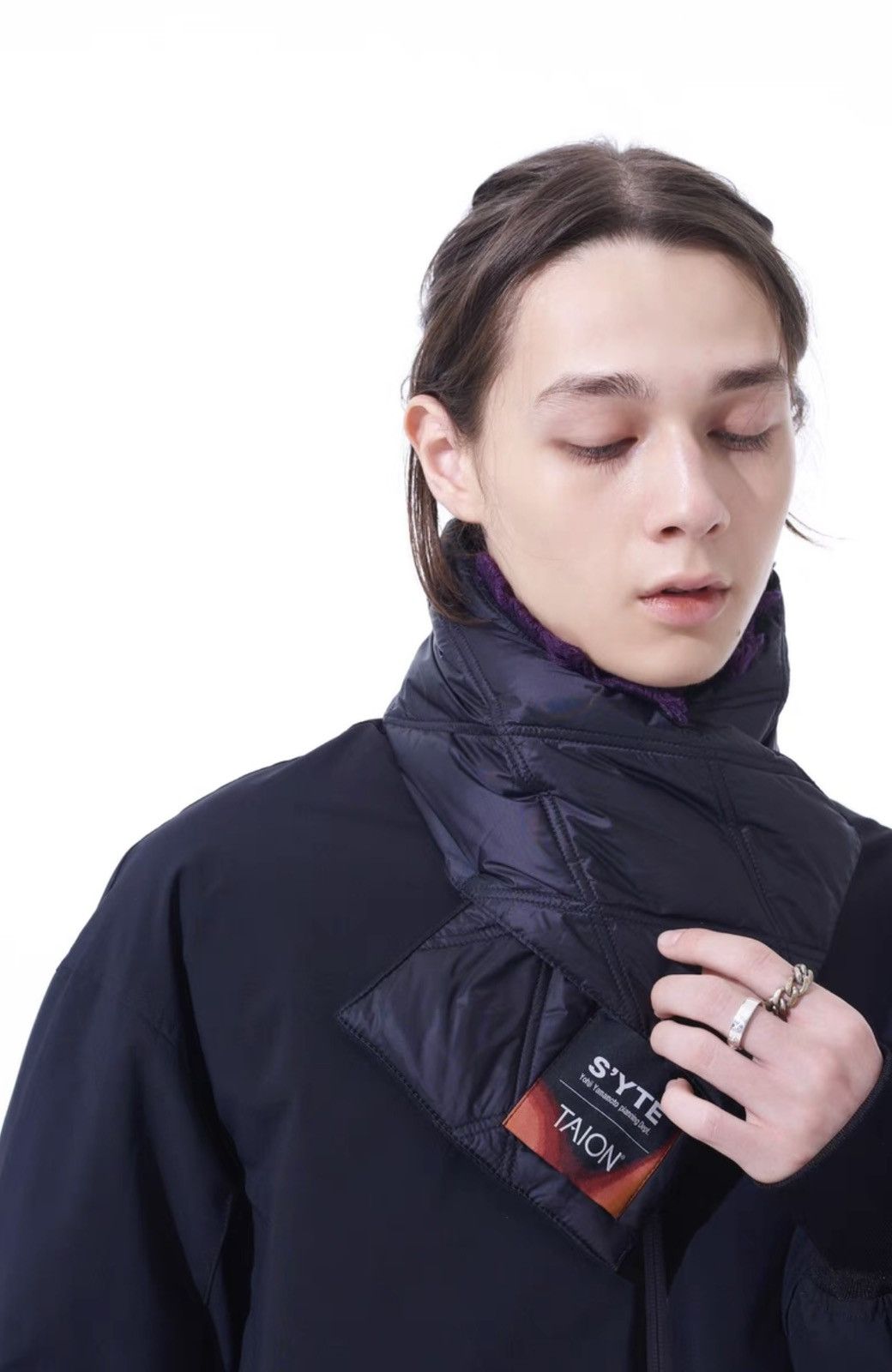 Yohji Yamamoto Yohji Yamamoto collaboration scarf Size ONE SIZE - 5 Thumbnail