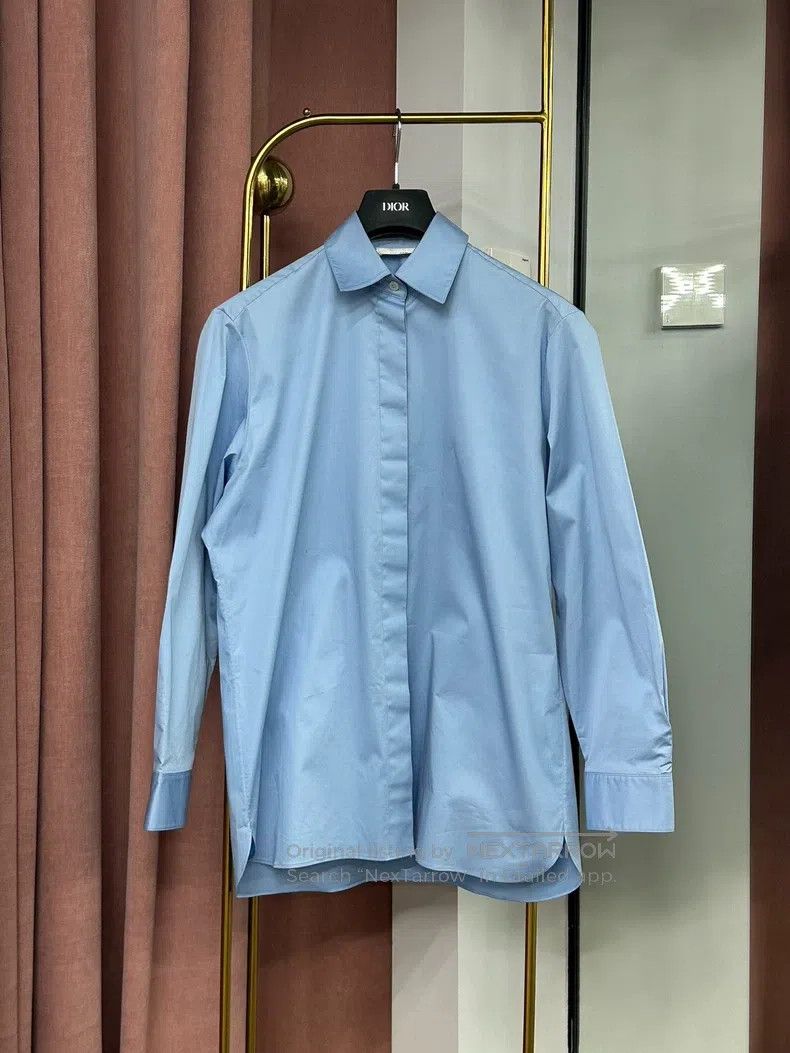 The Row The row Blue long-sleeved shirt Size US XS / EU 42 / 0 - 1 Thumbnail