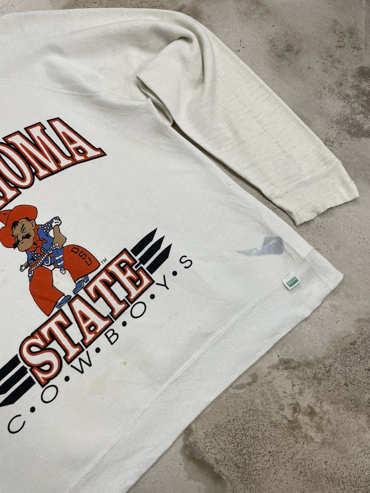 Vintage Vintage 90s Discus Athletic by Tultex Oklahoma Cowboys Size US M / EU 48-50 / 2 - 9 Thumbnail