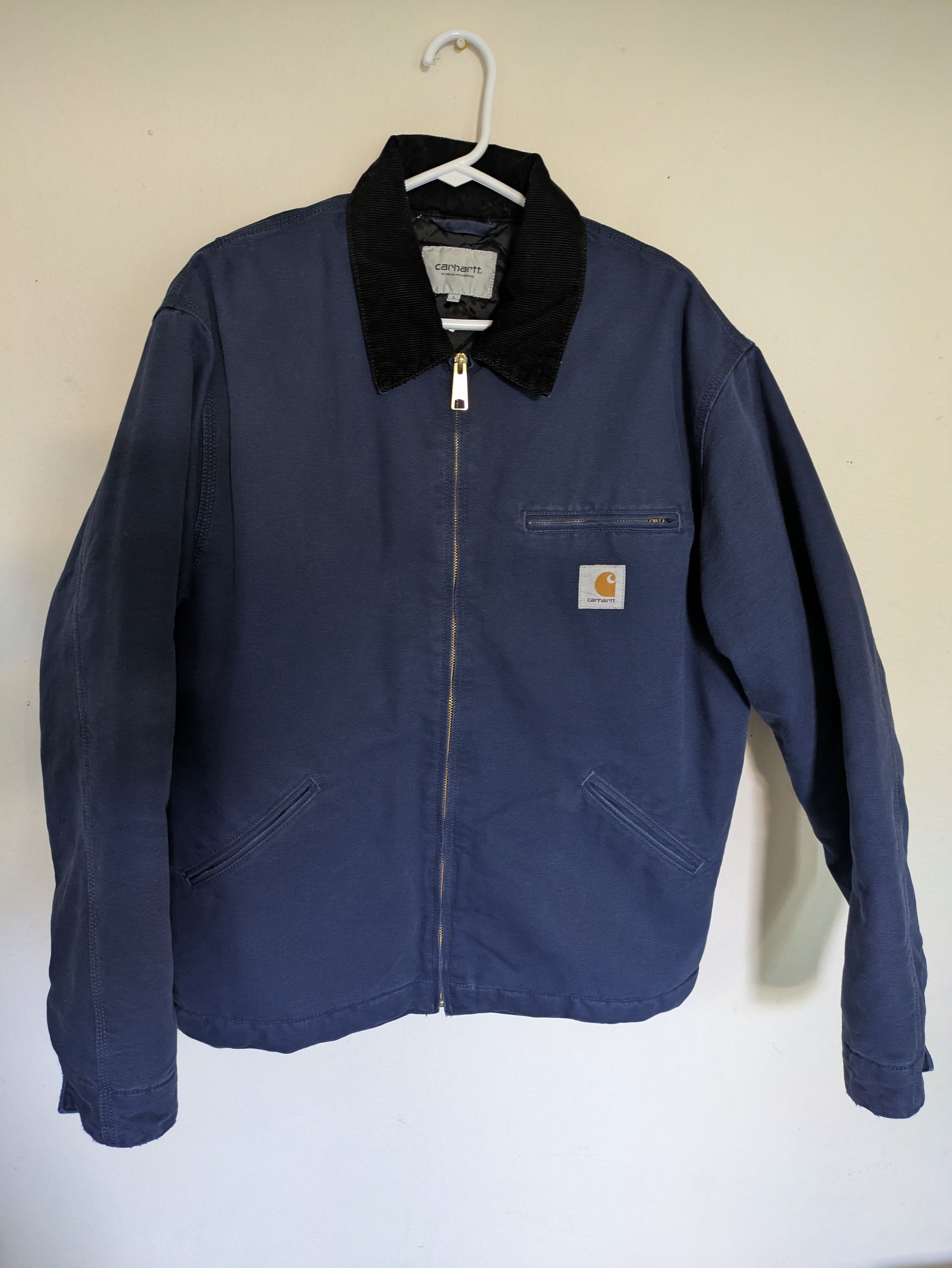 Carhartt Detroit Jacket Blue | Grailed