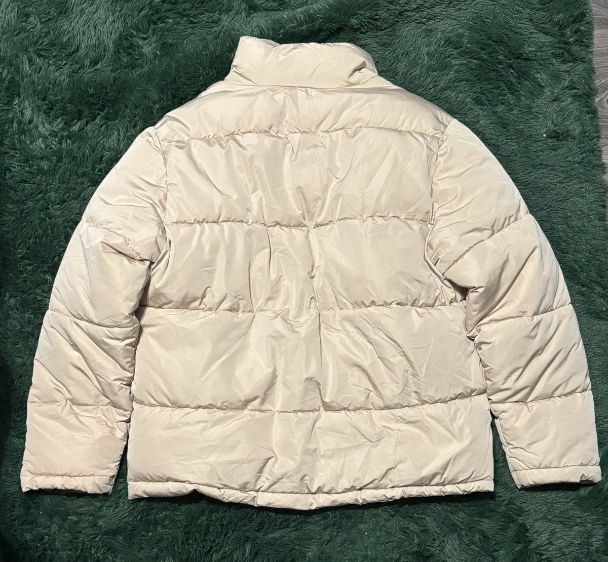 Forever 21 FOREVER 21 Men's Beige Quilted Puffer Jacket XL Full Zip Size US XL / EU 56 / 4 - 2 Thumbnail
