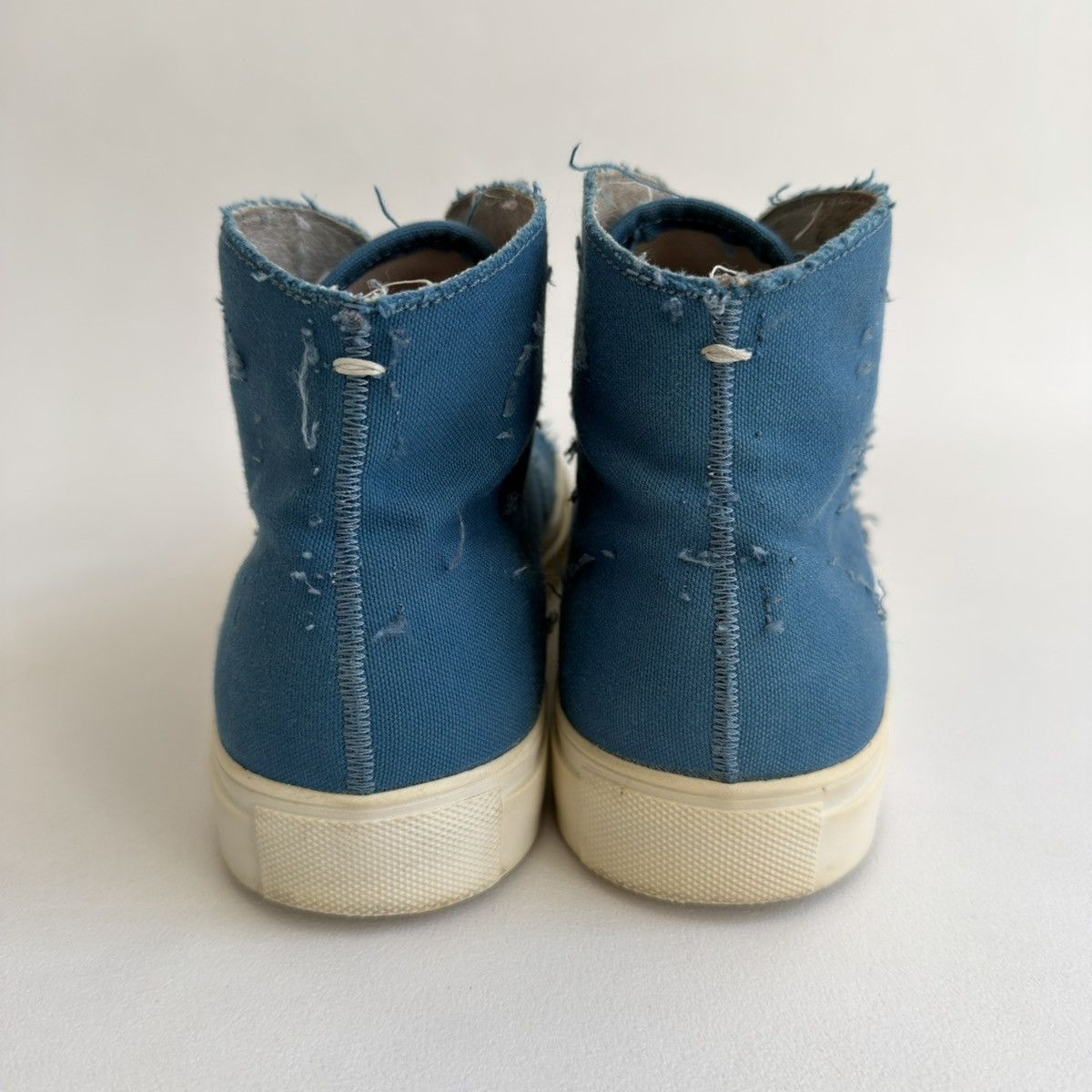 Maison Margiela S/S 08 ‘Deconstructed’ Canvas Sneakers Size US 10 / EU 43 - 17 Thumbnail
