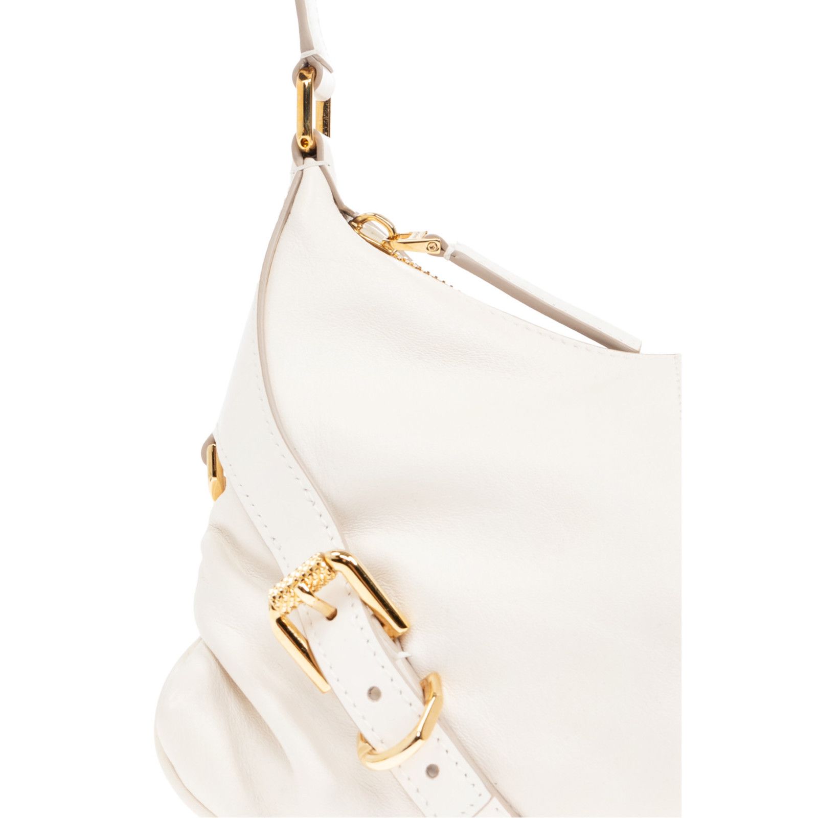 Givenchy GIVENCHY Small Voyou White Leather Shoulder Bag New And Auth Size ONE SIZE - 5 Thumbnail