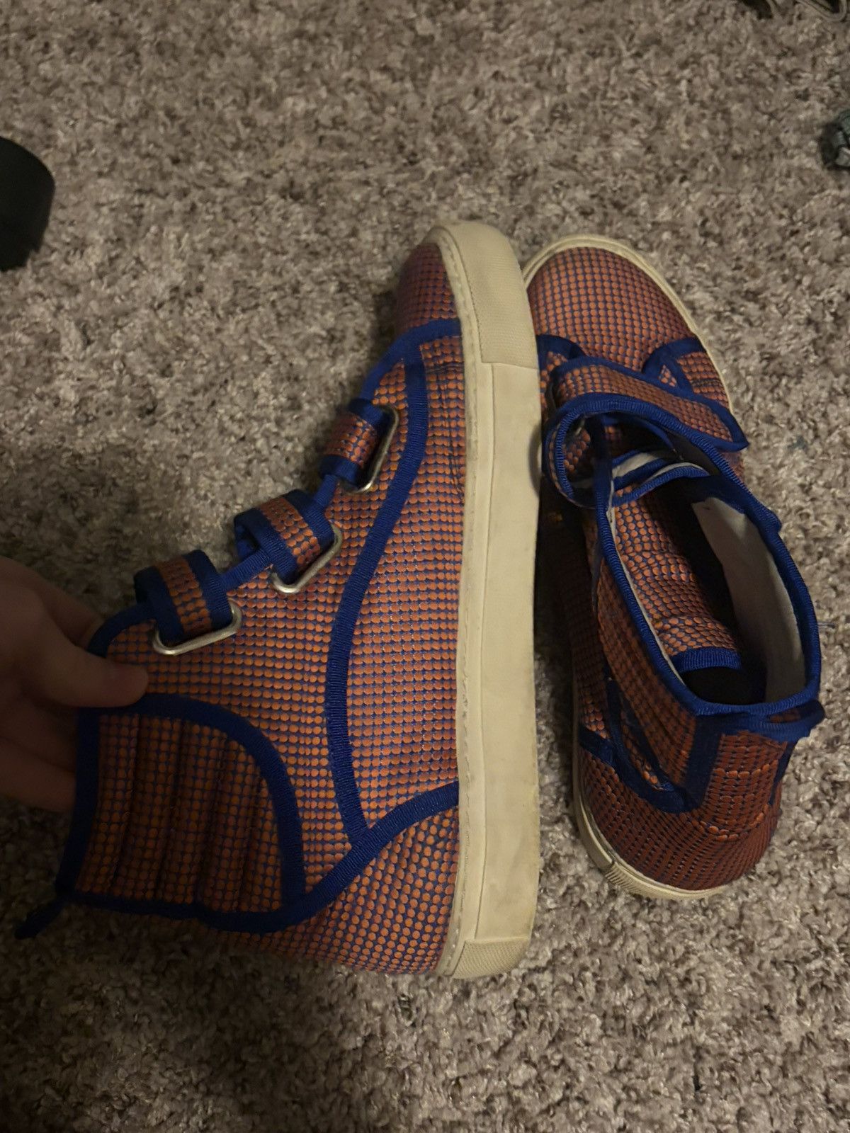 Raf Simons Super rare vintage raf simpns strap high tops Size US 8.5 / EU 41-42 - 6 Thumbnail