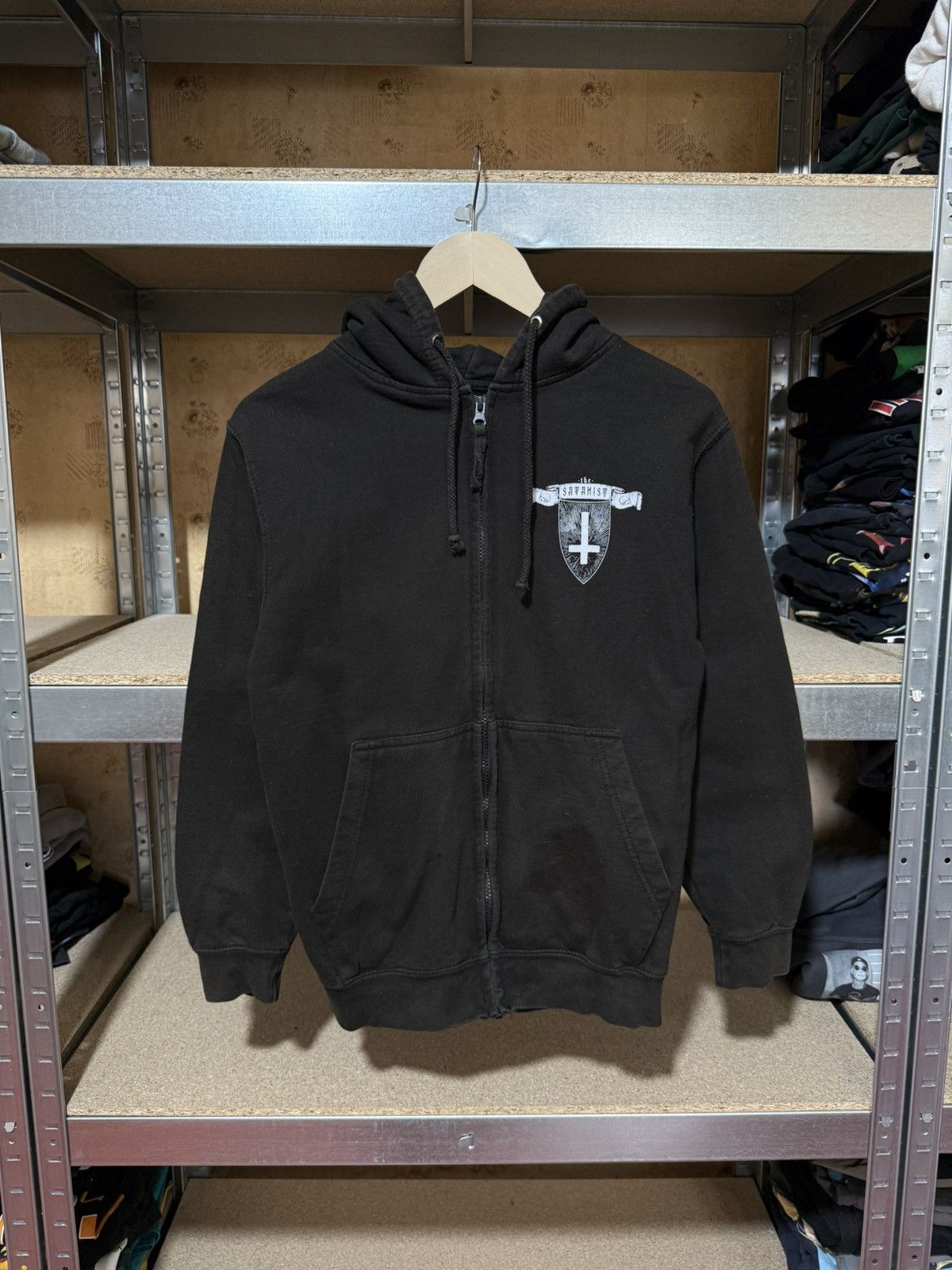 Band Tees × Vintage Vintage 2015 Behemoth The Satanist Black Metal Hoodie Y2K Size US S / EU 44-46 / 1 - 2 Thumbnail