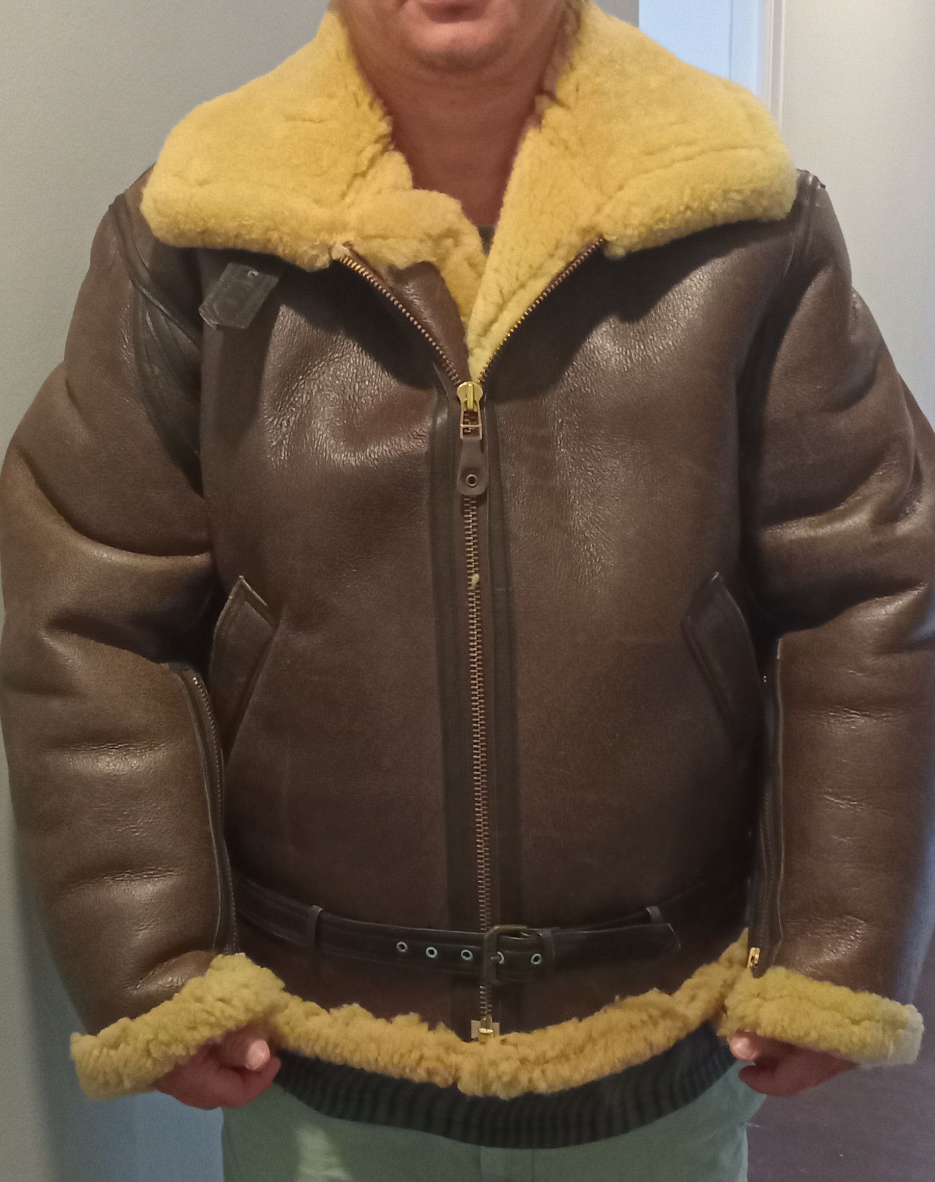 Cockpit USA USA Cockpit Leather Flight Jacket Size US L / EU 52-54 / 3 - 3 Thumbnail