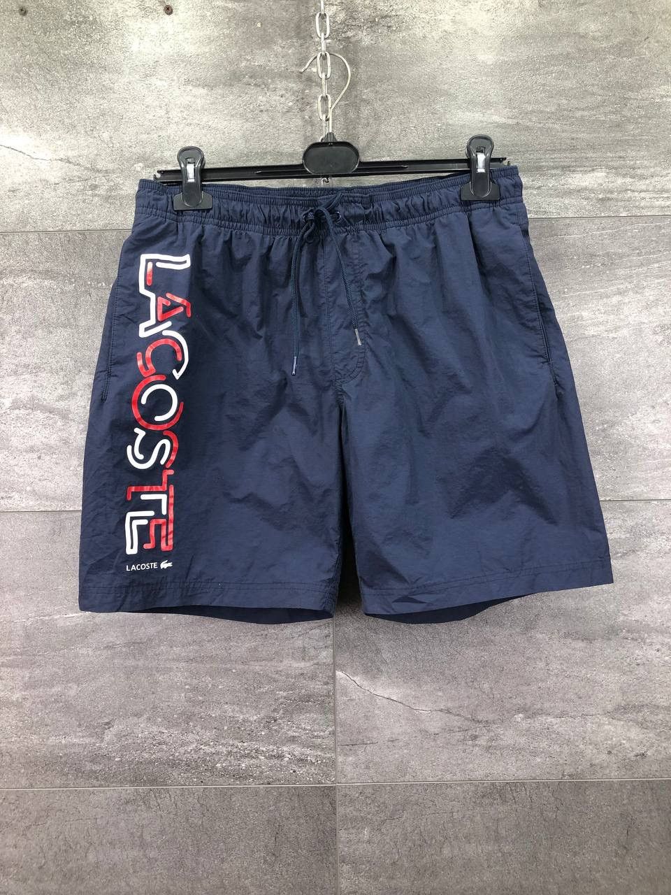 Lacoste Lacoste Vintage Mens Shorts Big Logo crocodile Size US 32 / EU 48 - 1 Thumbnail