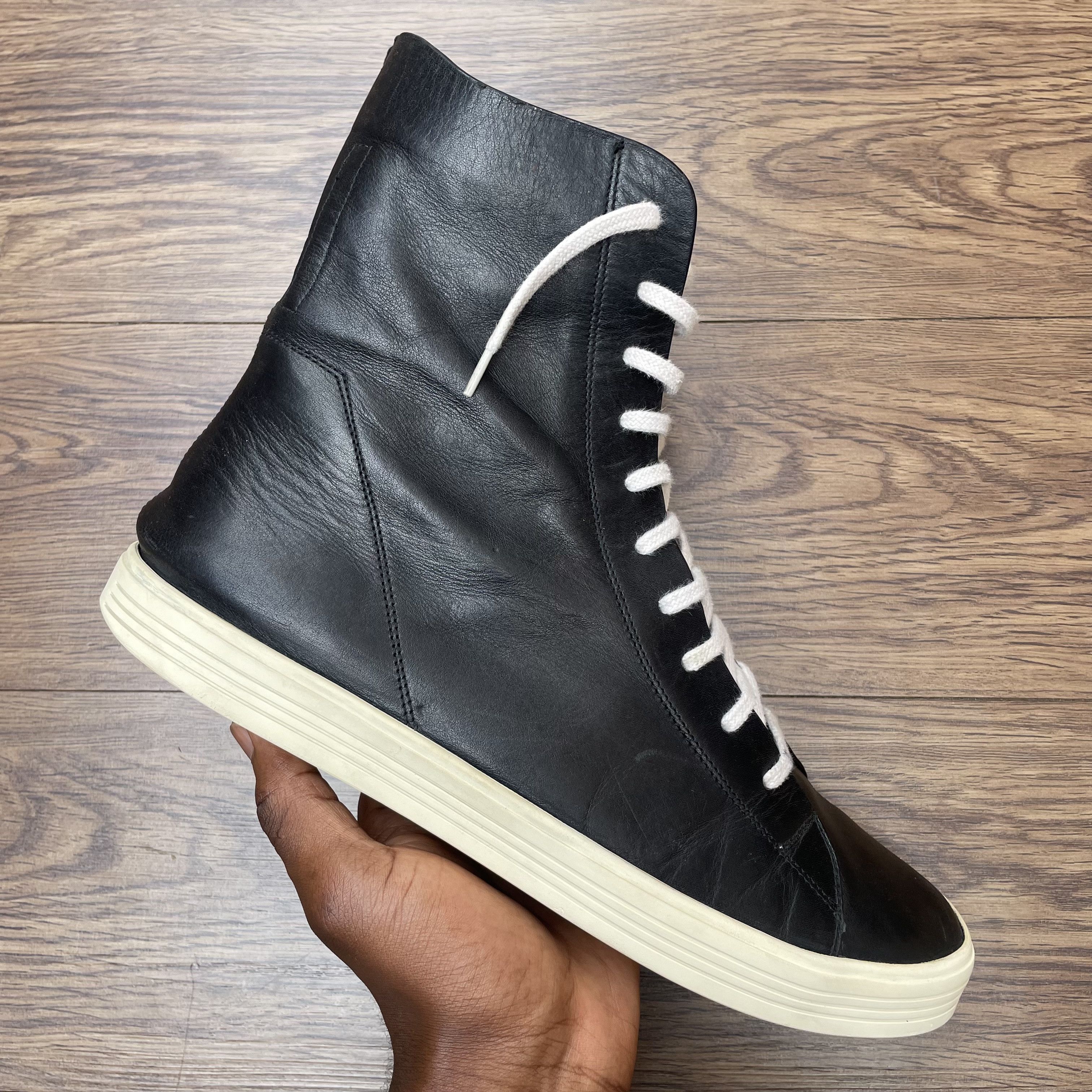 Rick Owens Rick Owens FW16 Mastodon High-Top Size US 11 / EU 44 - 3 Thumbnail