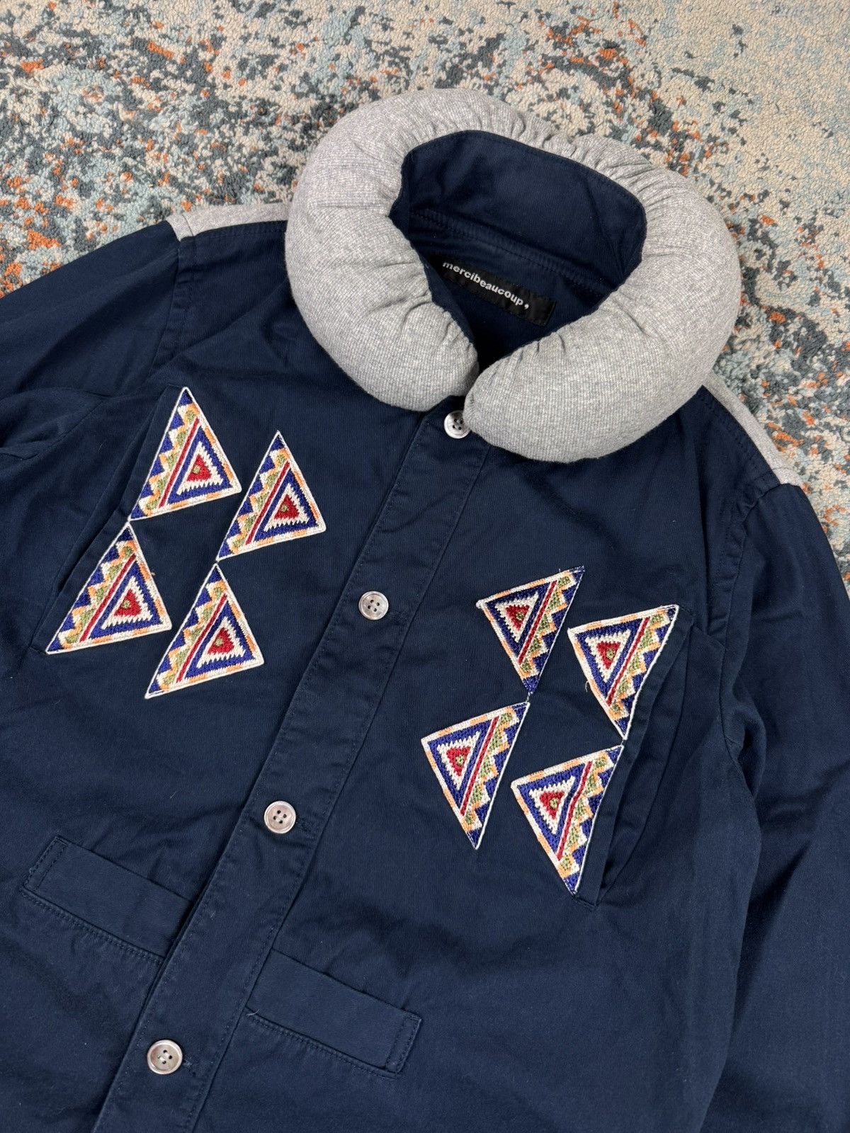 mercibeaucoup Vintage Y2K Mercibeacoup Issey Miyake pillow neck jacket Size US M / EU 48-50 / 2 - 4 Thumbnail