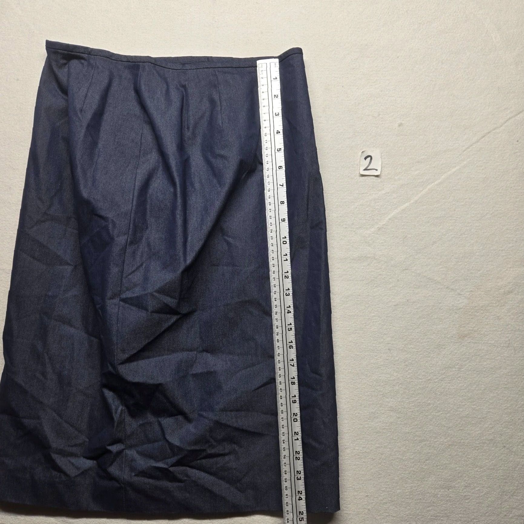 Kasper VINTAGE Kasper Pencil Skirt Black Knee Length Women Adult Size 10 Regular Mid Rise Zipper Knit Polyester Office Career Designer 90s-CAREER Womens Size 32" / US 10 / IT 46 - 5 Thumbnail