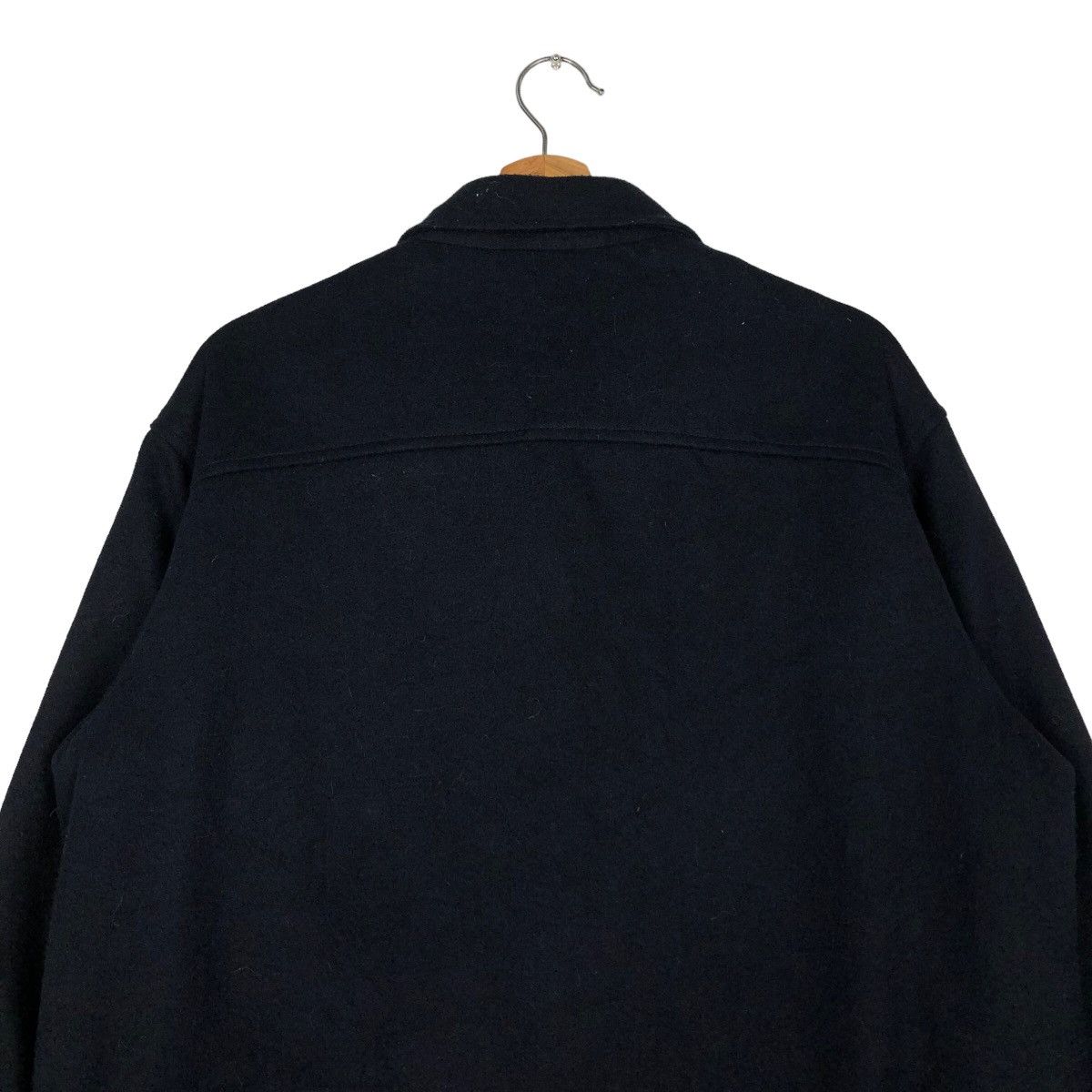 Japanese Brand 🔥Vintage Wool Shirt Biker Jacket Uniqlo Japan Issey Miyake Size US L / EU 52-54 / 3 - 9 Thumbnail