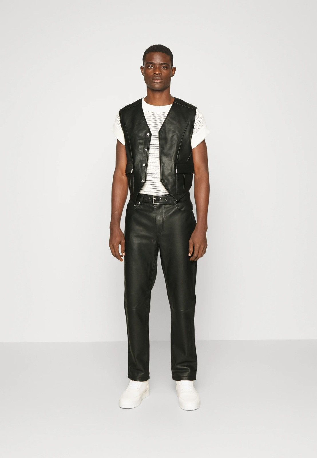 Han Kjobenhavn !DS! FW22 Han Kjobenhavn Tendon Cargo Leather Vest Size US S / EU 44-46 / 1 - 2 Thumbnail