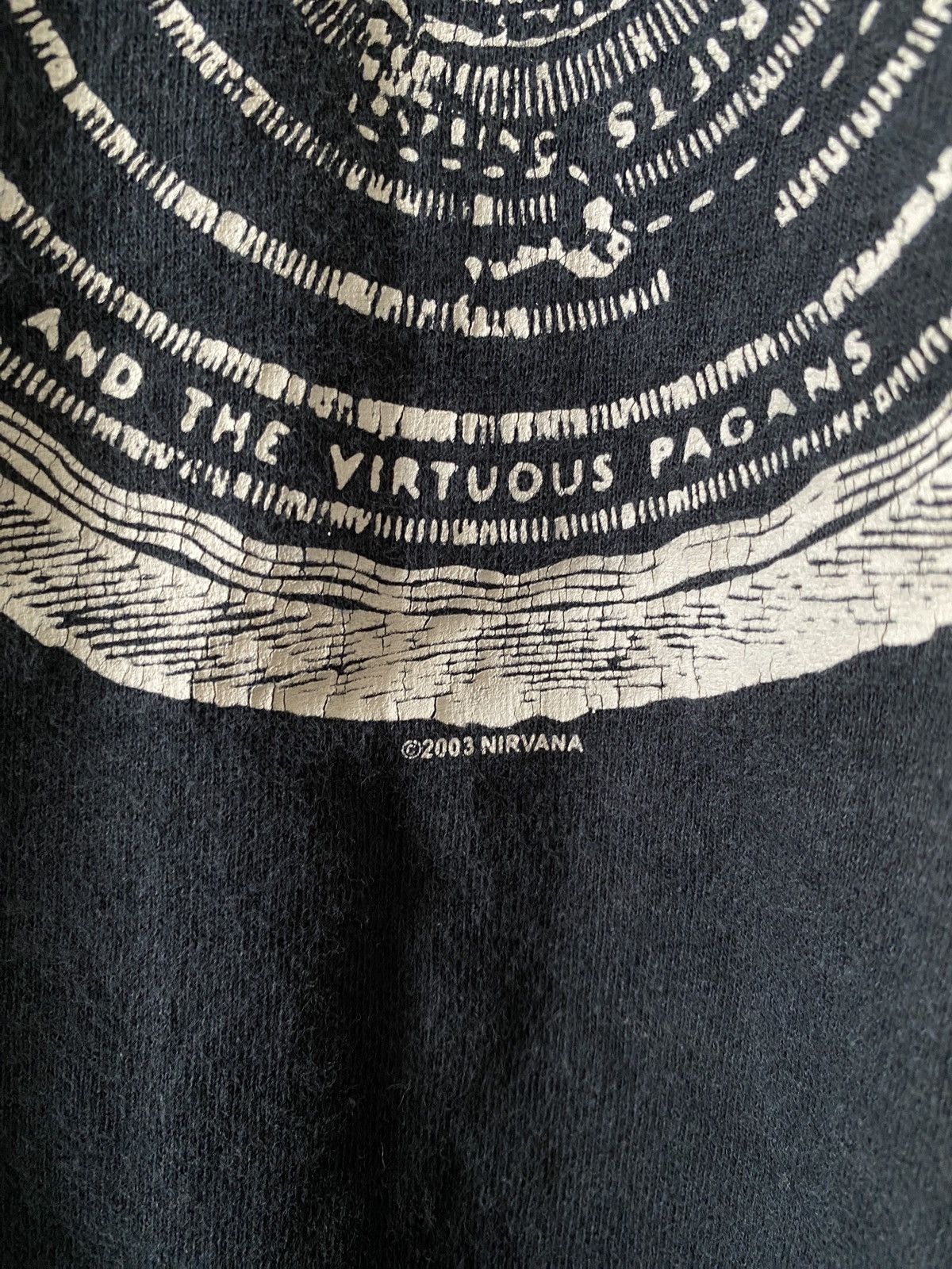 Band Tees 2000s - Nirvana Vestibule Album Cover Band Tee Size US M / EU 48-50 / 2 - 6 Thumbnail