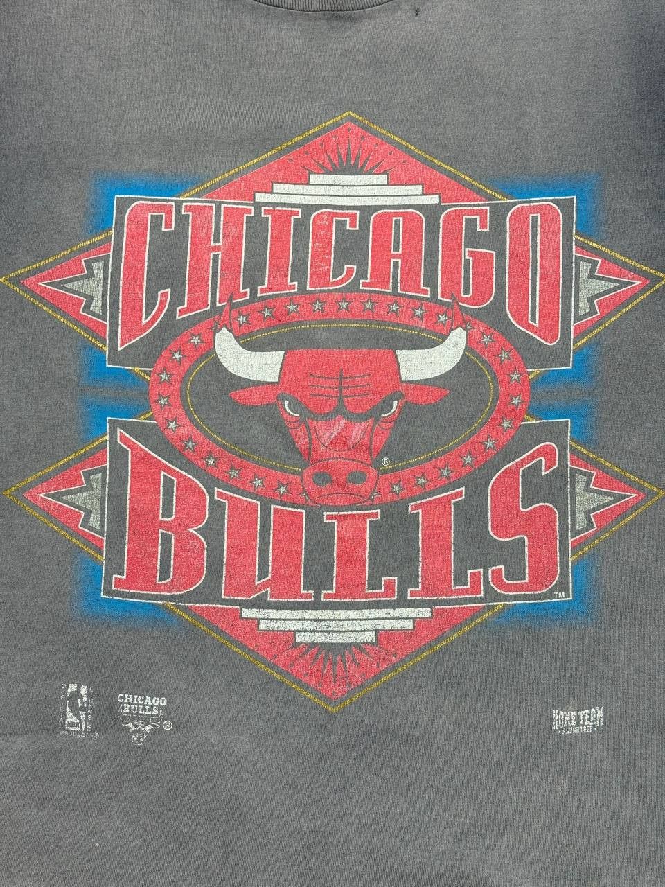 NBA 90s rare CHICAGO BULLS Home Game t-shirt basketball Size M Size US M / EU 48-50 / 2 - 4 Thumbnail
