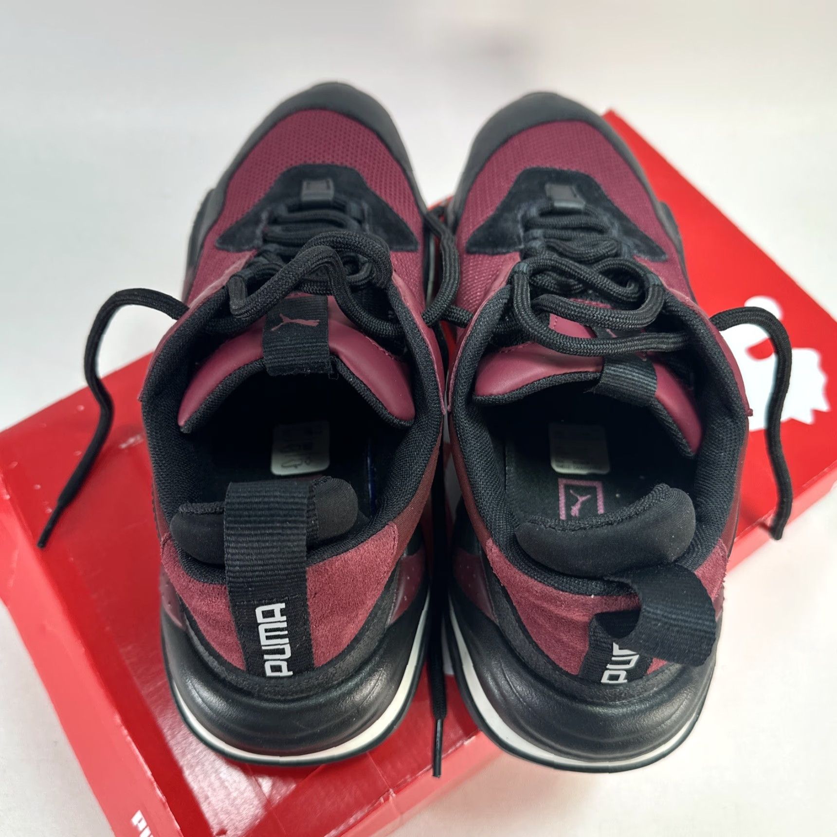 Puma PUMA Thunder Spectra - Mens Sneaker 367516-03 Maroon/Black 10M US 12 UK 12 Athletic Shoes Mens Sneakers Size US 12 / EU 45 - 6 Thumbnail