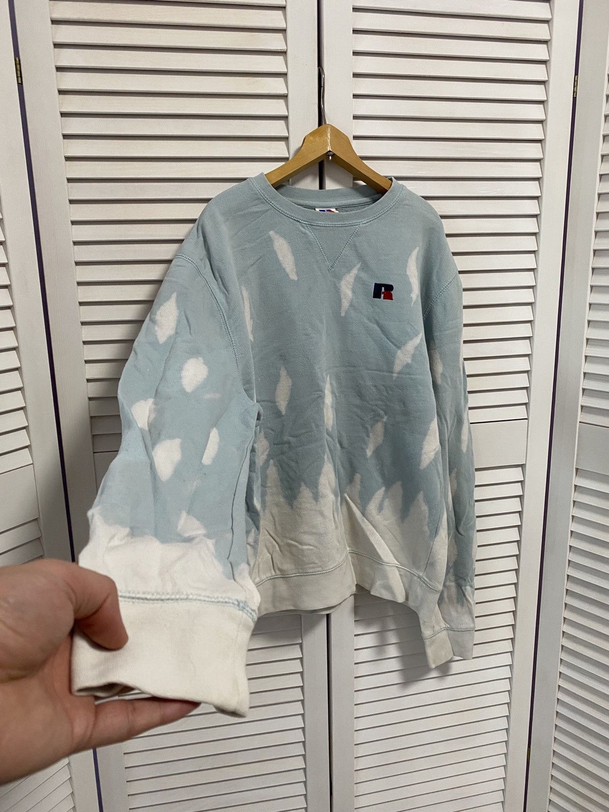 Russell Athletic Vintage Sweater Sweatshirt Russell Athletic Custom Fire Boxy Size US M / EU 48-50 / 2 - 2 Thumbnail