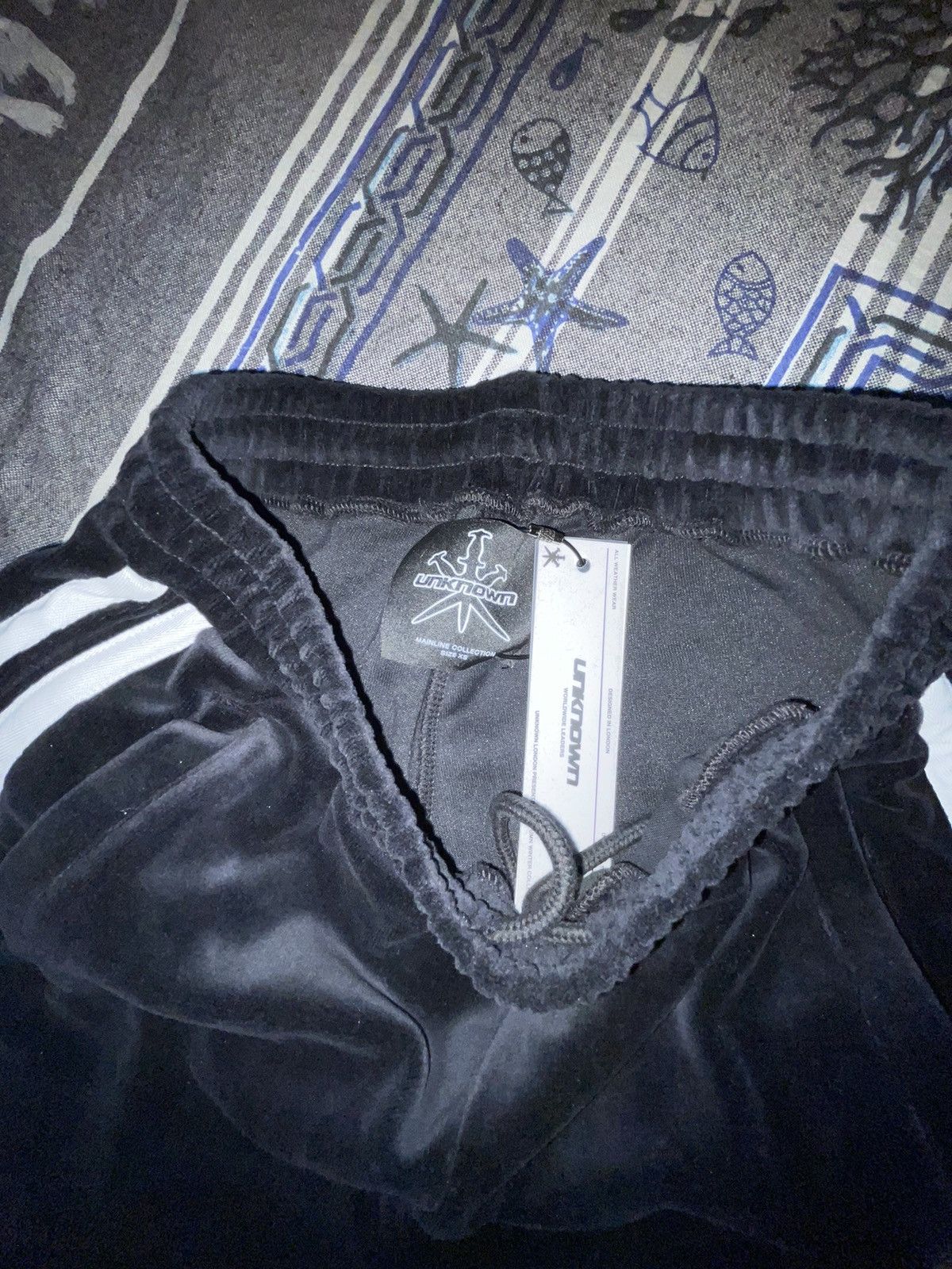 Unknown London Unknown London Velour Track Pants Size US 28 / EU 44 - 4 Thumbnail