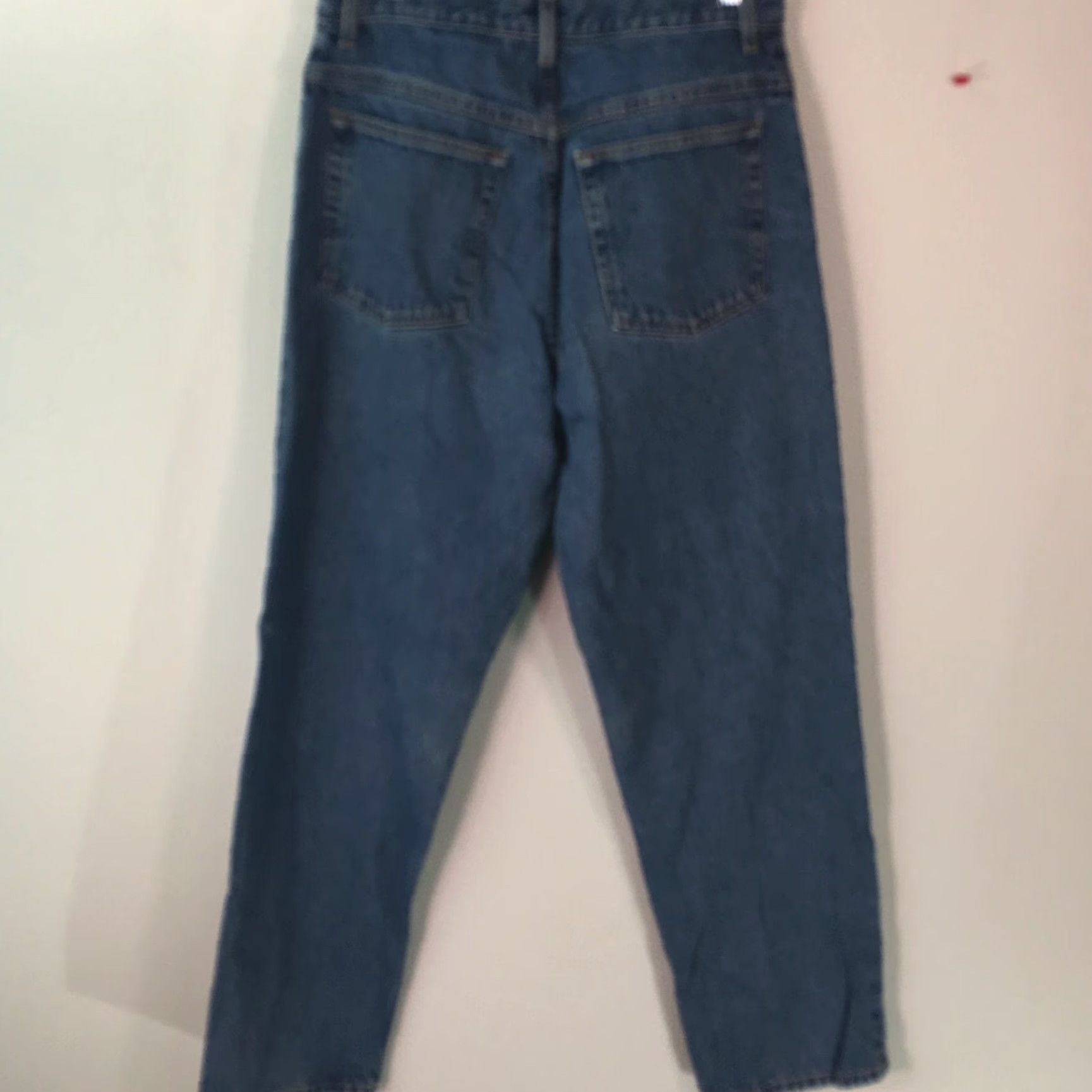 Vintage L.L. Bean Women's Jeans Size 12 Relaxed Mid Rise Straight Blue 32X30 Size 34" / US 12 / IT 48 - 2 Thumbnail