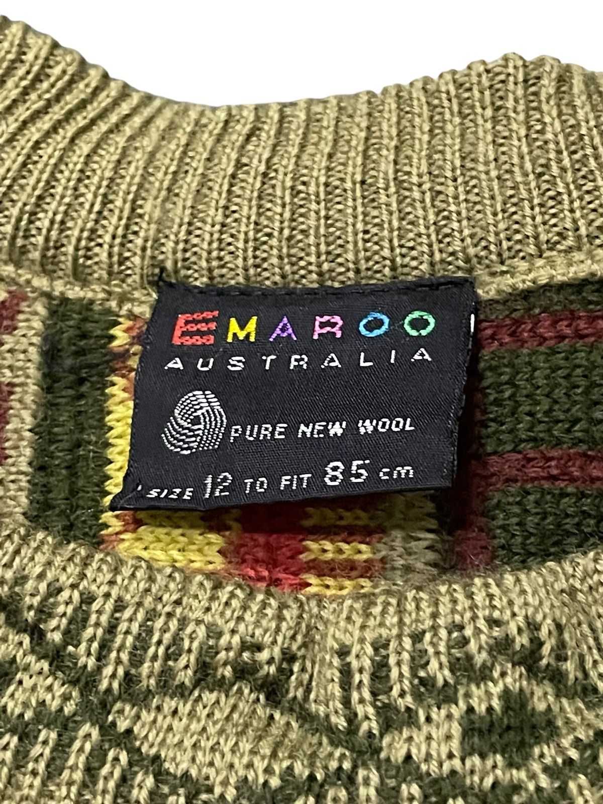 Coogi × Tundra Emaroo Australia 3D Coloured Cable Knit Coogi Style Sweater Size US M / EU 48-50 / 2 - 13 Thumbnail