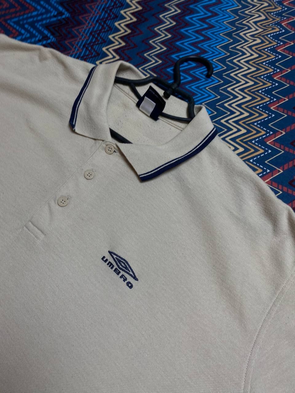 Umbro Streetwear T-Shirt white Umbro logo polos Y2K Vintage Size US XXL / EU 58 / 5 - 4 Thumbnail